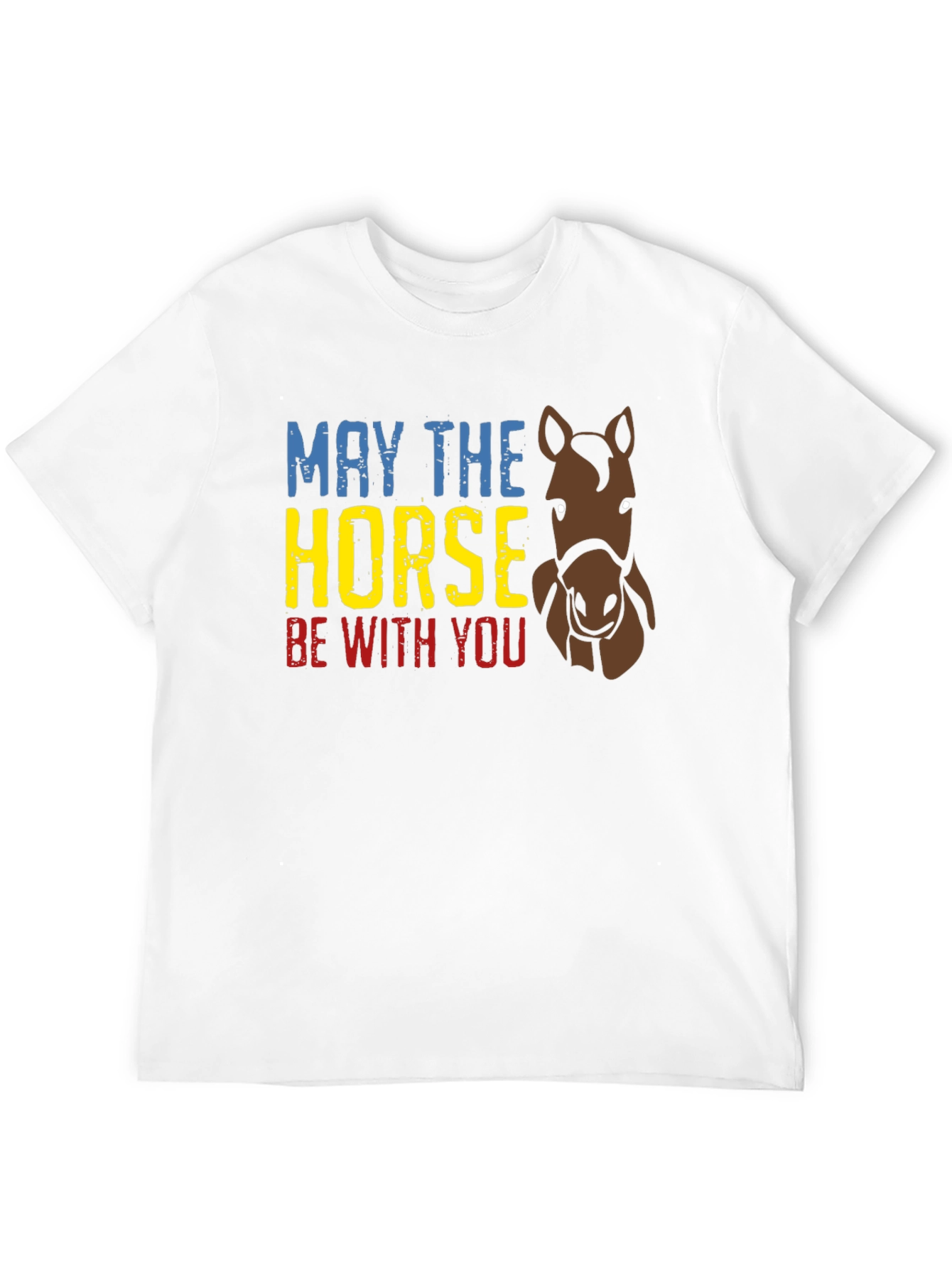 May The Horse Be With You Graphic T-Shirt