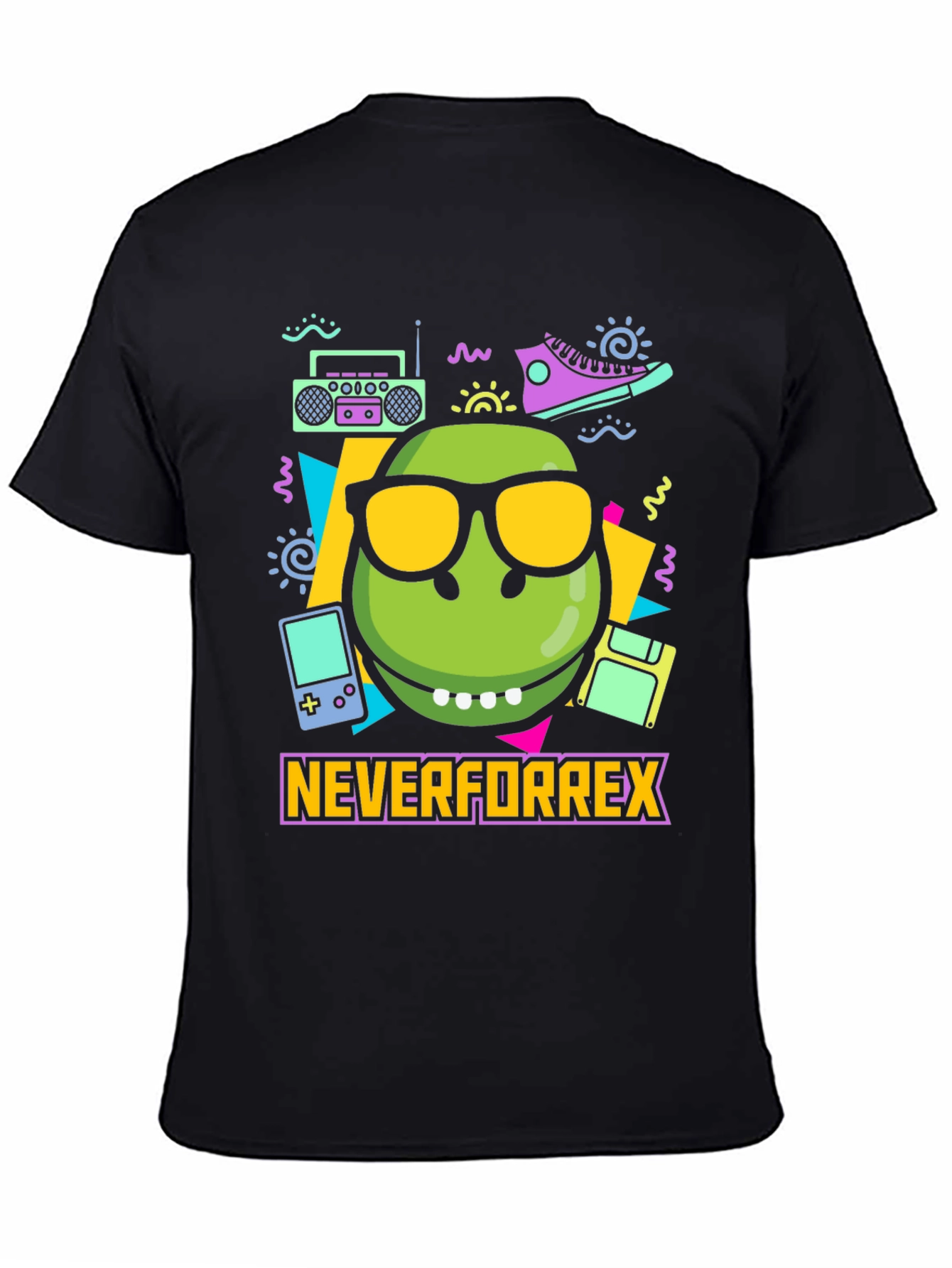 Never For Rex T-Shirt - Retro 90s Vibe
