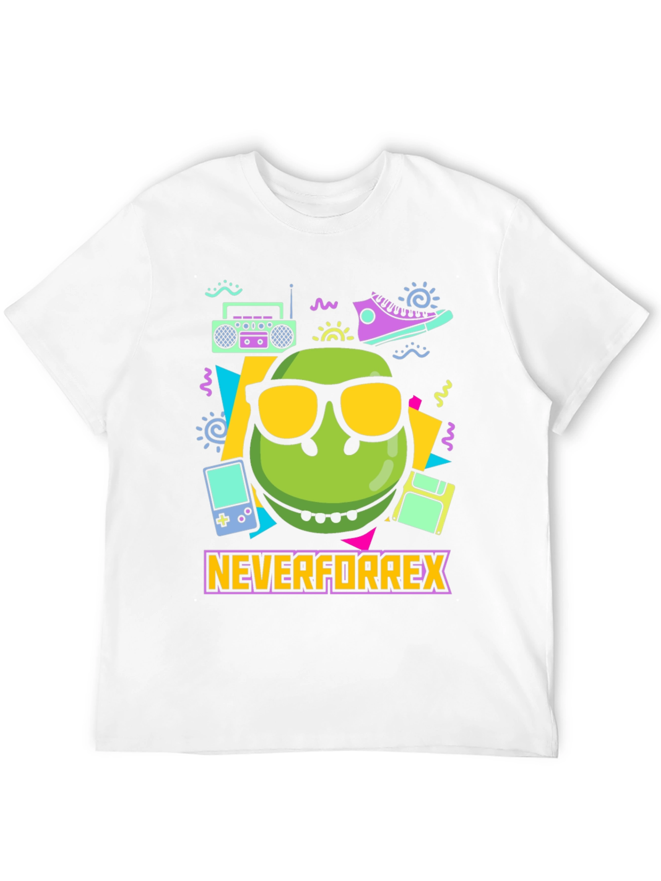 Never For Rex T-Shirt - Retro 90s Vibe