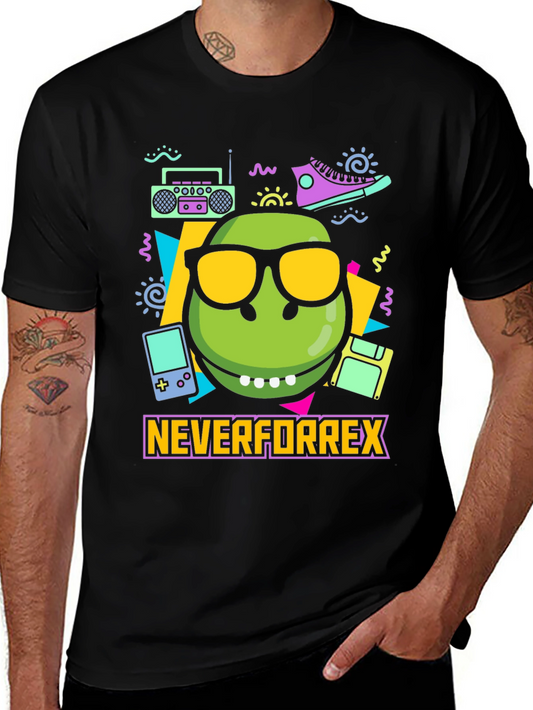 Never For Rex T-Shirt - Retro 90s Vibe