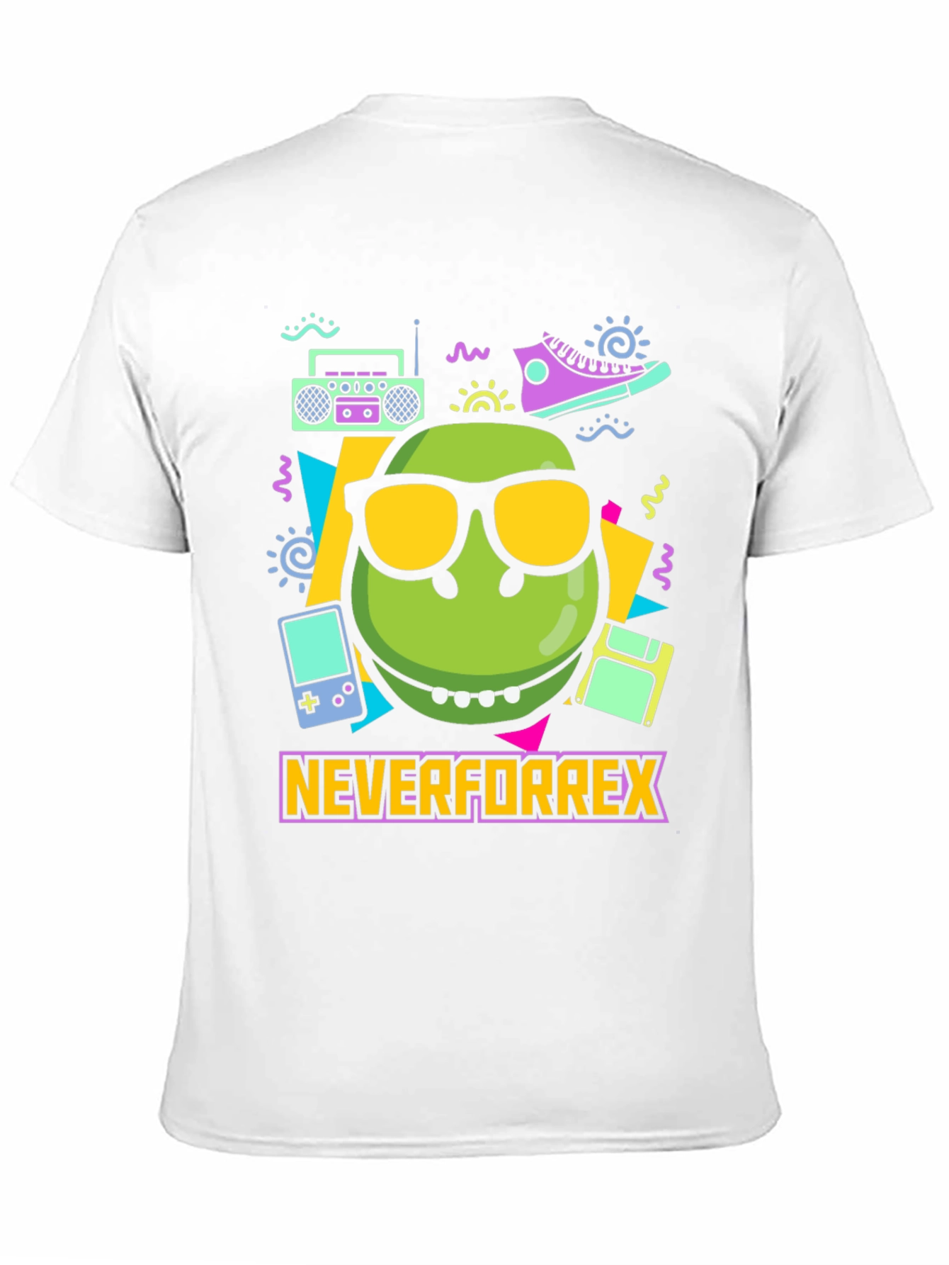 Never For Rex T-Shirt - Retro 90s Vibe