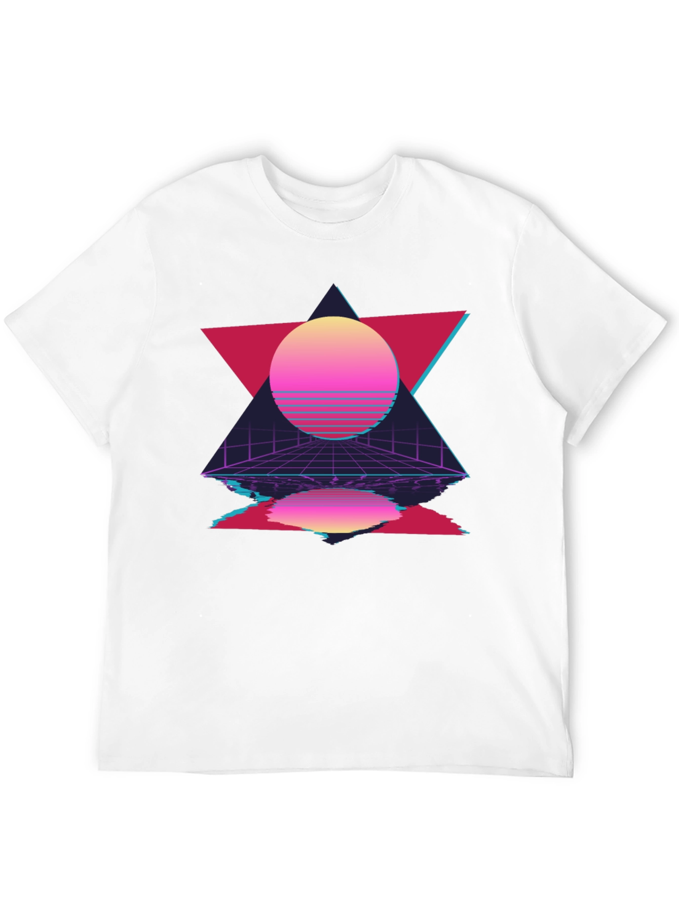 Retro Wave Black T-Shirt