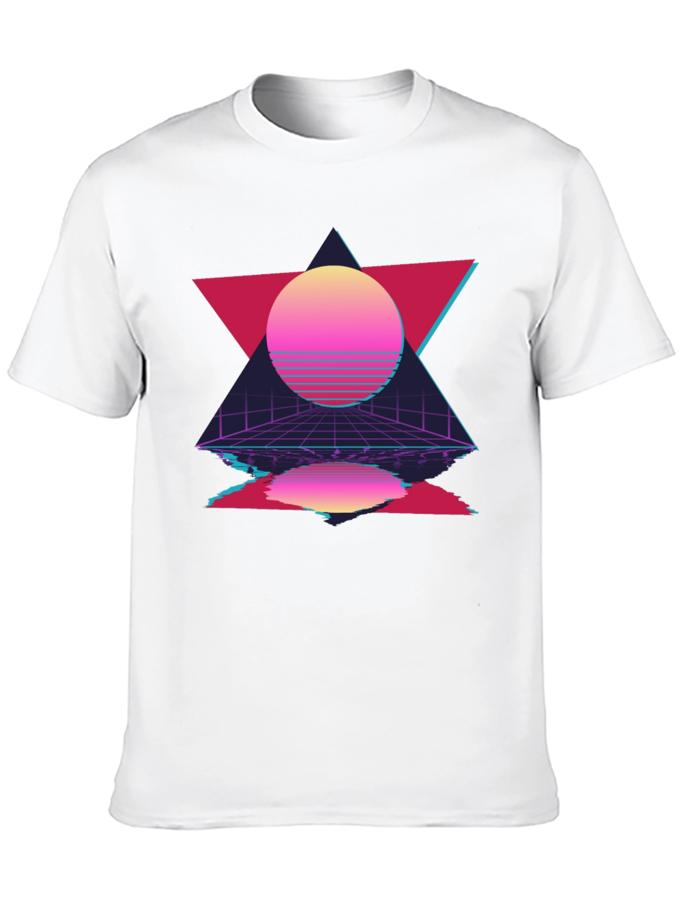 Retro Wave Black T-Shirt