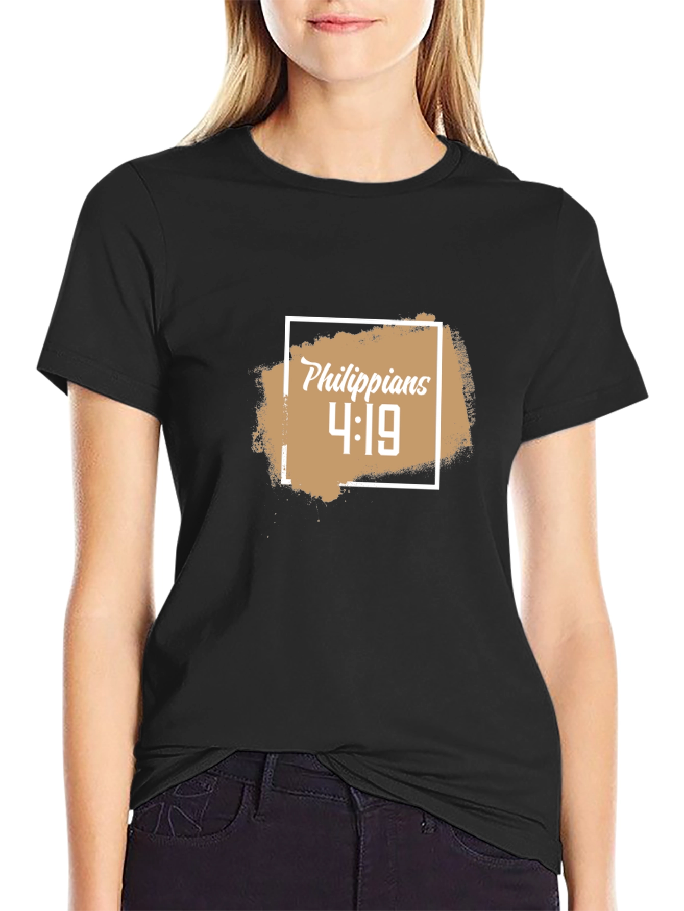 Philippians 4:19 Graphic Tee - Stylish Christian Apparel