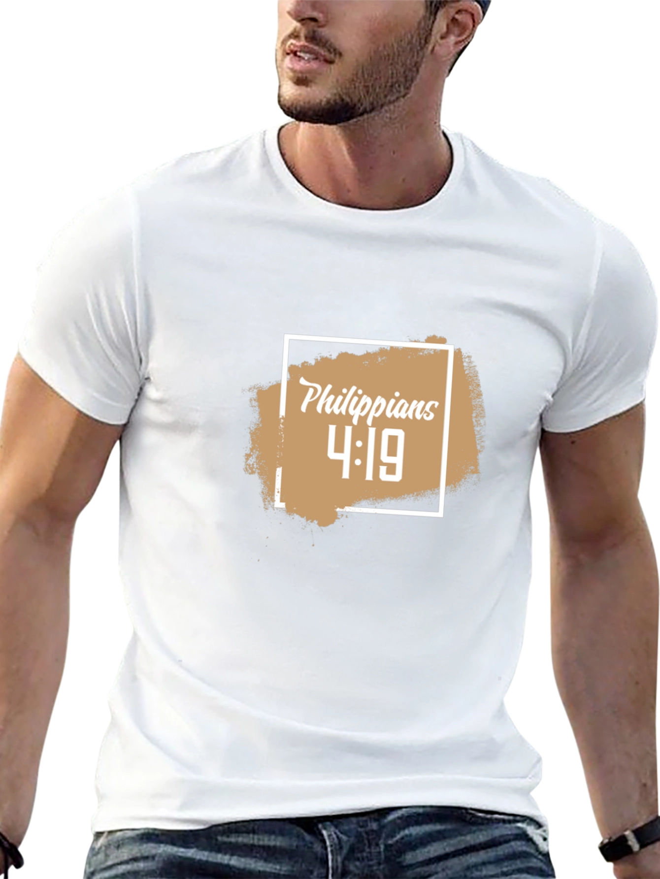 Philippians 4:19 Graphic Tee - Stylish Christian Apparel