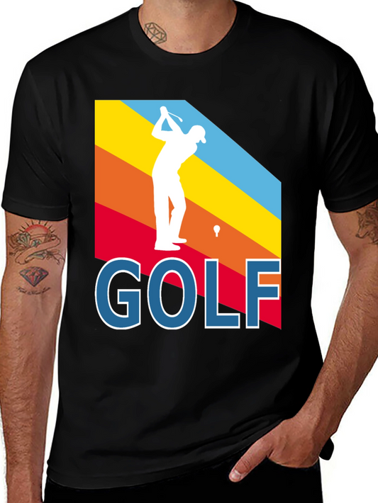 Retro Golf T-Shirt: Vintage Style Tee for Golf Lovers