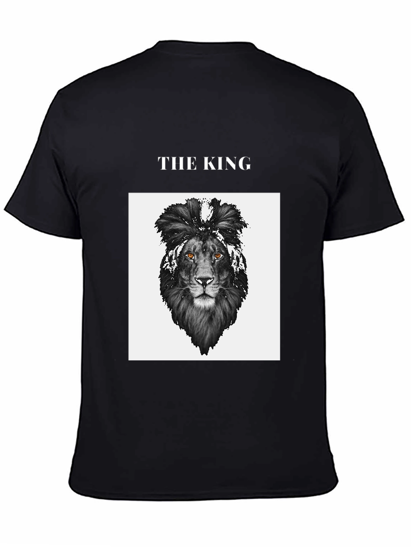 The King Lion Graphic Tee - Black
