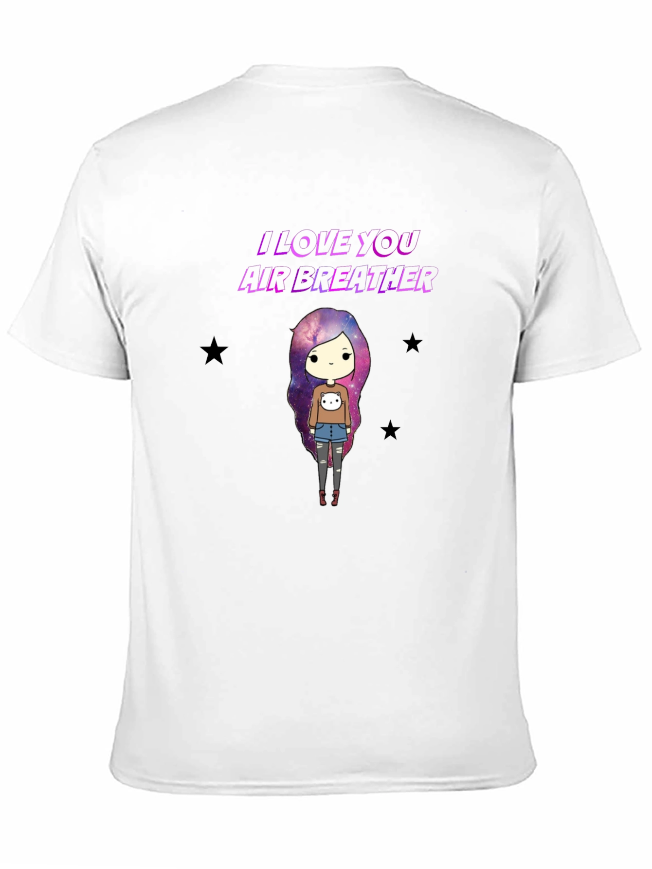 I Love You Air Breather Graphic T-Shirt