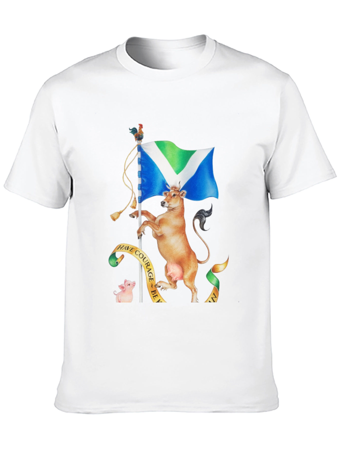 Vegan Animal Rights Graphic T-Shirt - Black
