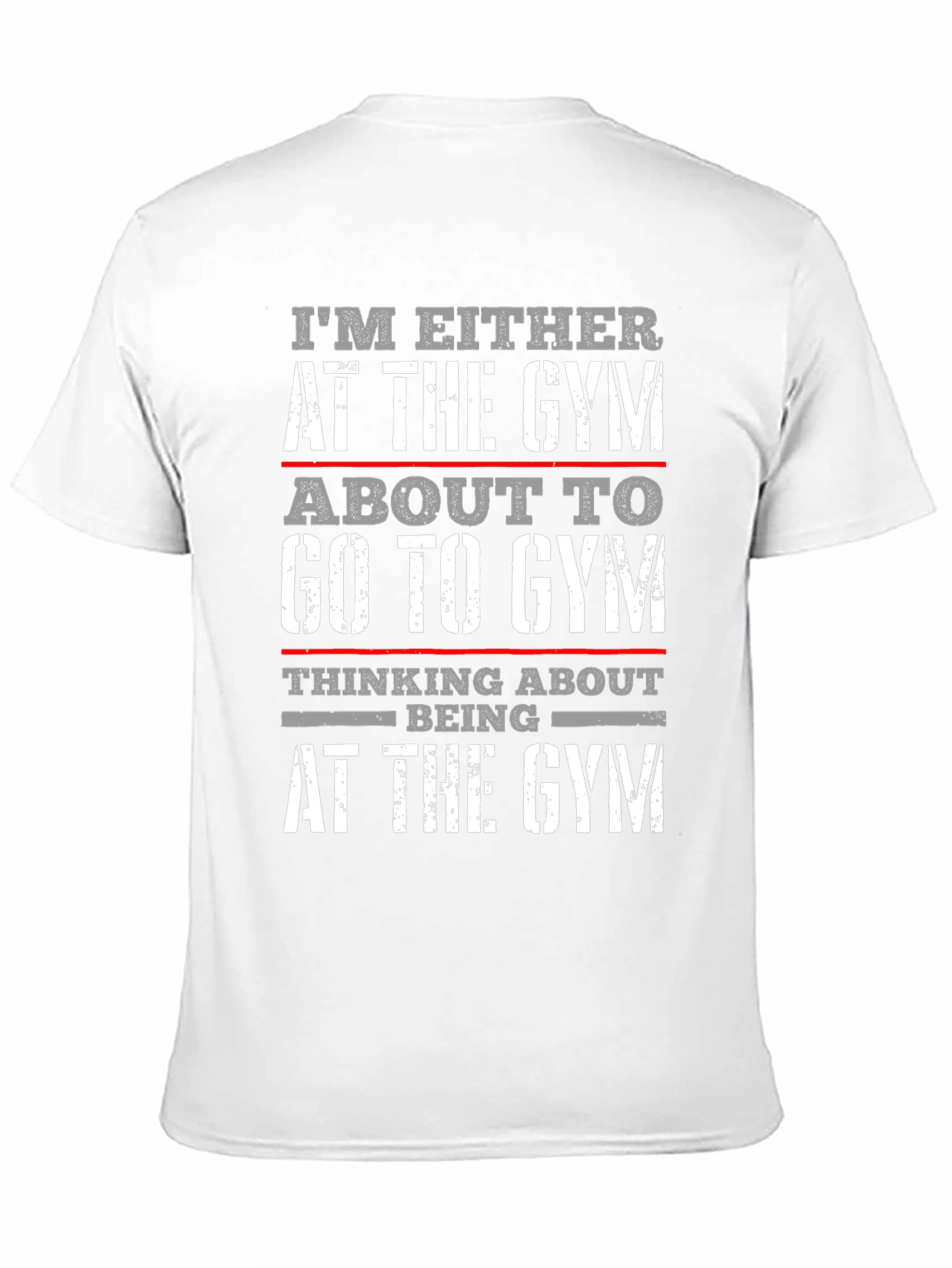 Gym Lover Graphic Tee - Workout Motivation Shirt