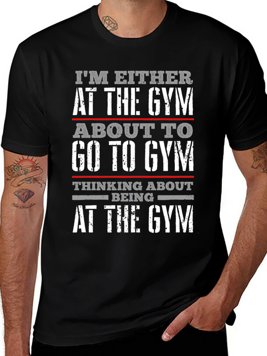 Gym Lover Graphic Tee - Workout Motivation Shirt