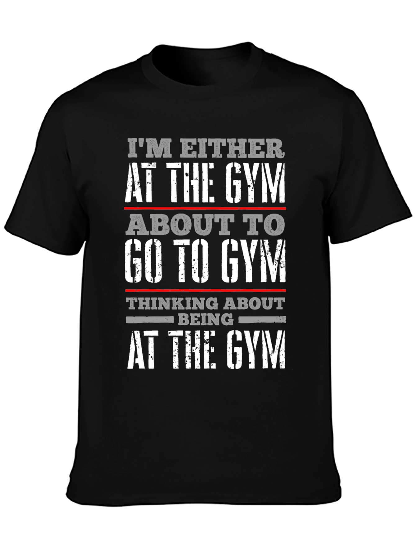 Gym Lover Graphic Tee - Workout Motivation Shirt