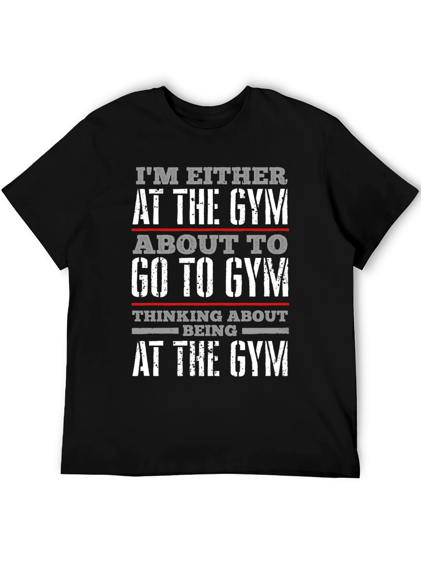 Gym Lover Graphic Tee - Workout Motivation Shirt