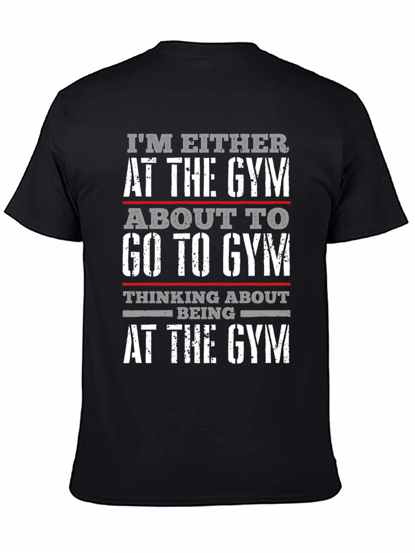 Gym Lover Graphic Tee - Workout Motivation Shirt