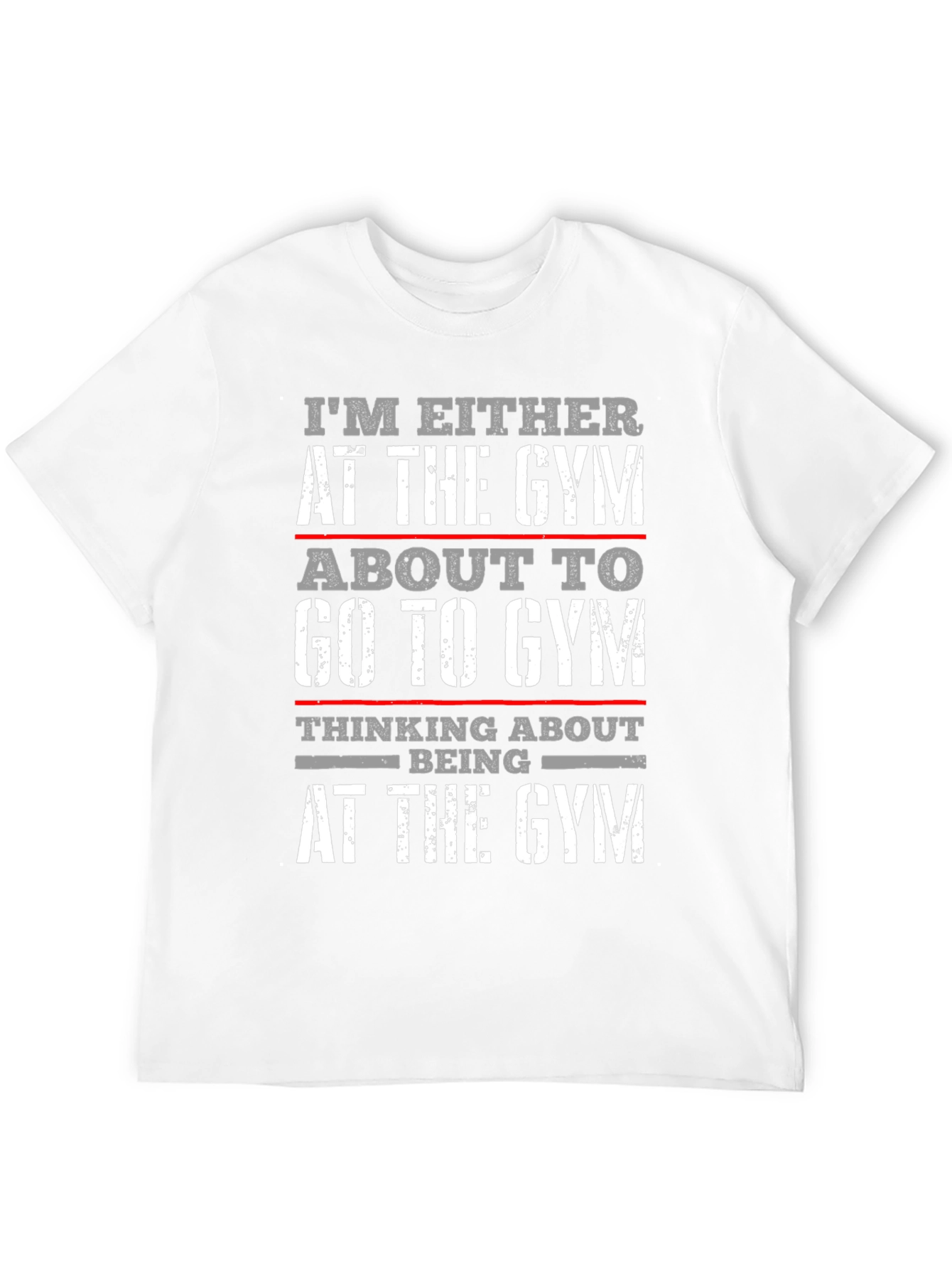 Gym Lover Graphic Tee - Workout Motivation Shirt