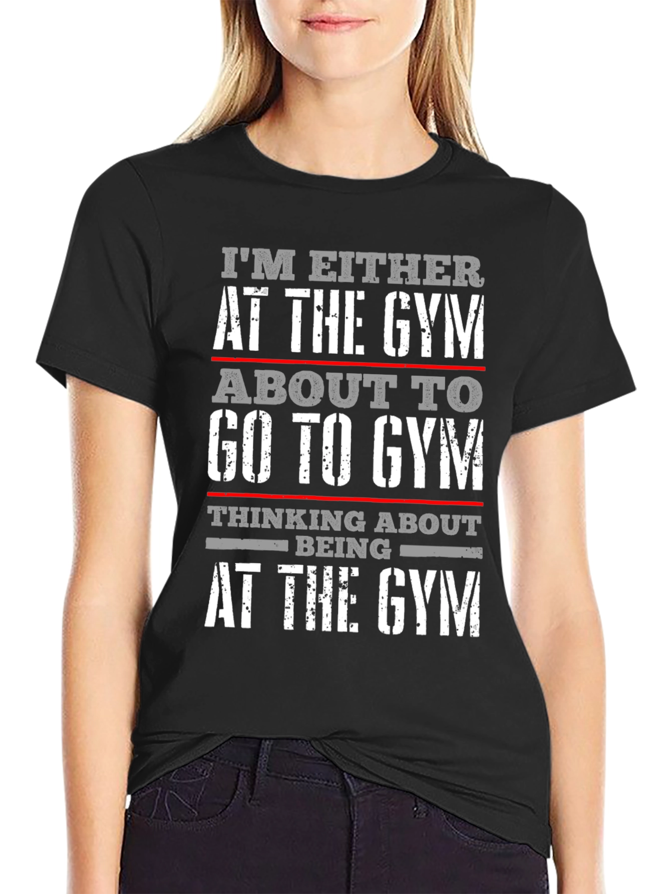 Gym Lover Graphic Tee - Workout Motivation Shirt