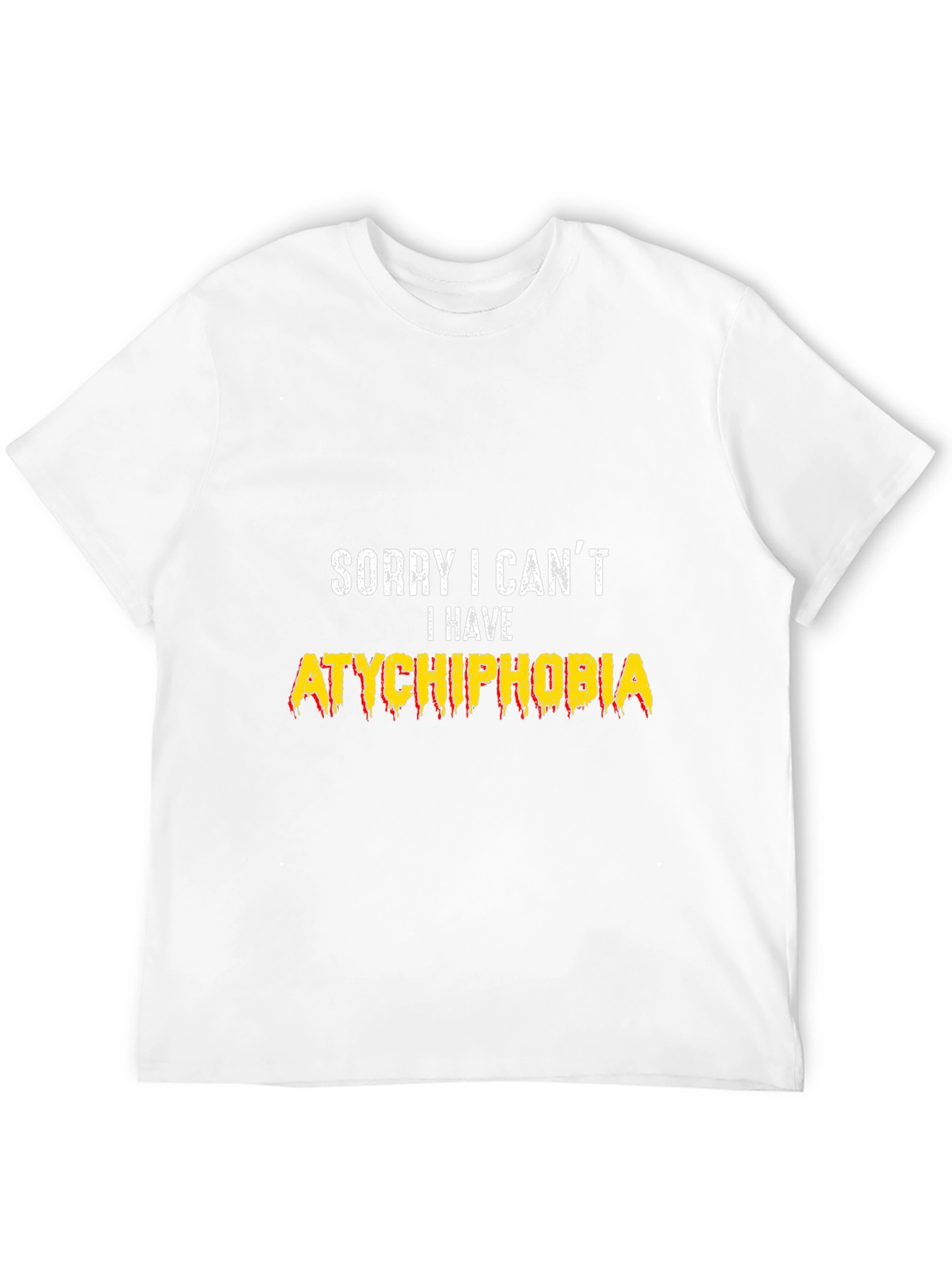 Atychiphobia Graphic T-Shirt - Fear of Failure Tee