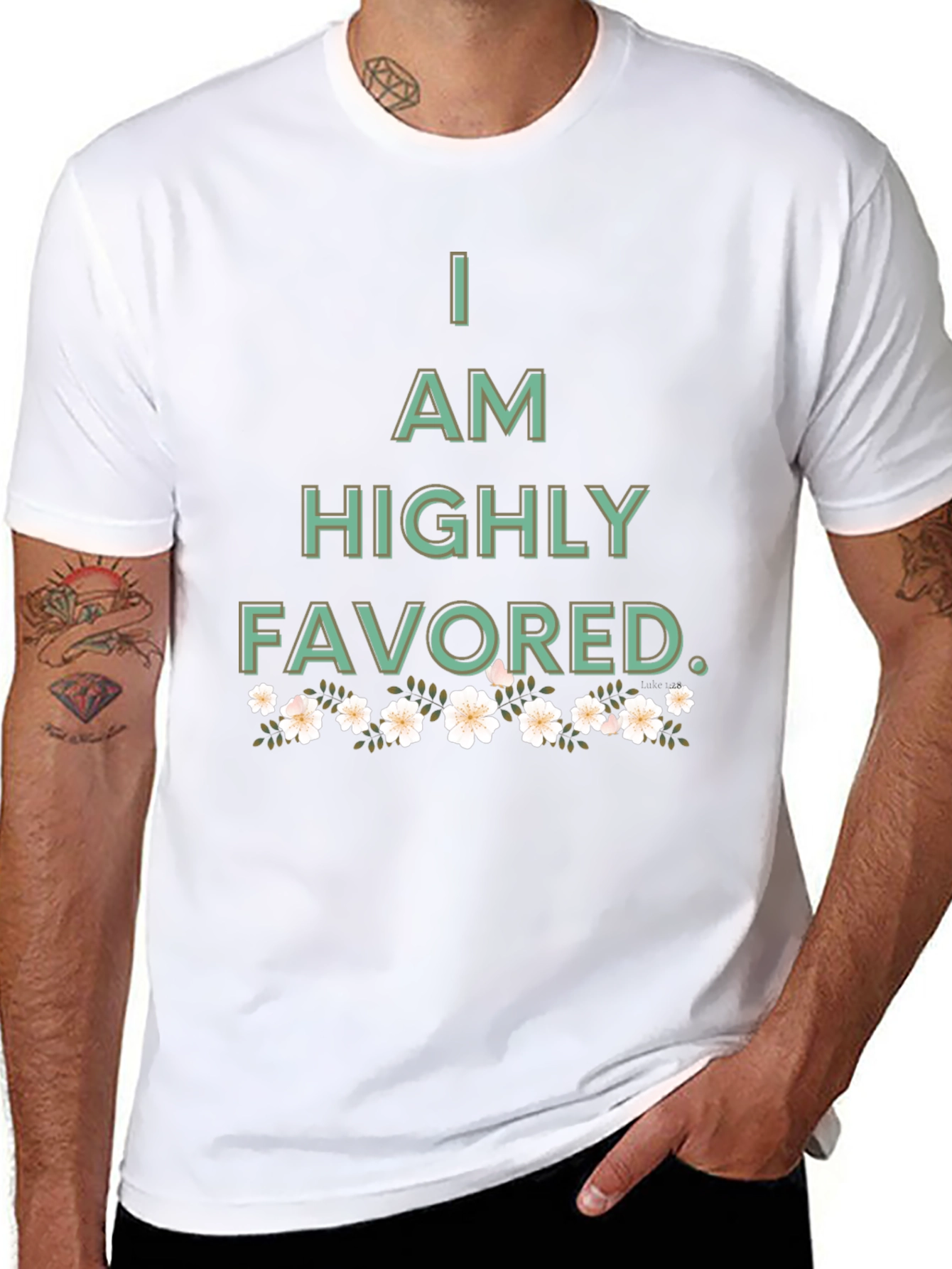 I am Highly Favored Graphic Tee