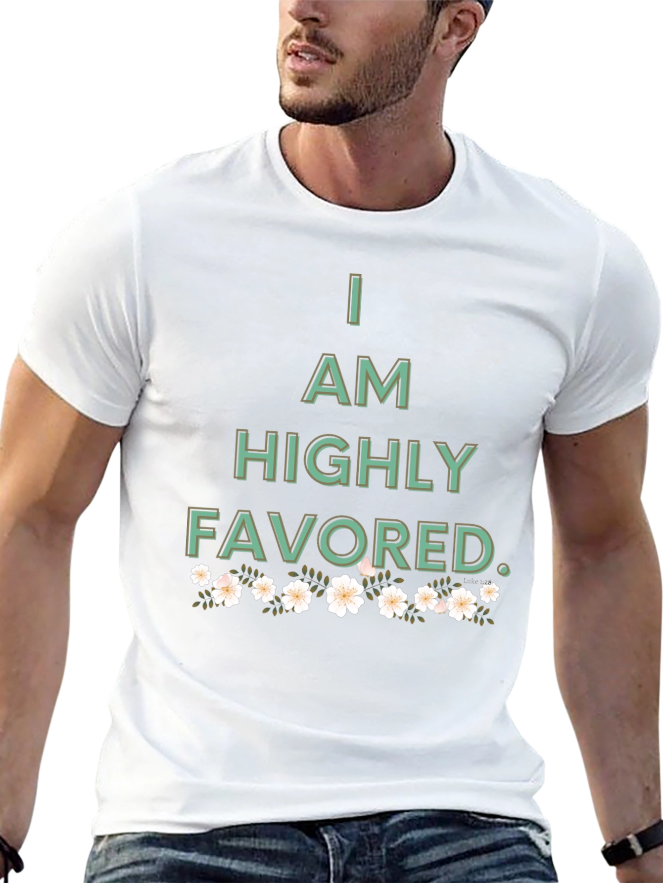 I am Highly Favored Graphic Tee