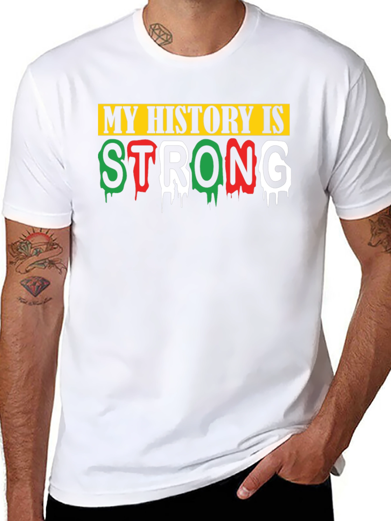 Strong History Graphic T-Shirt