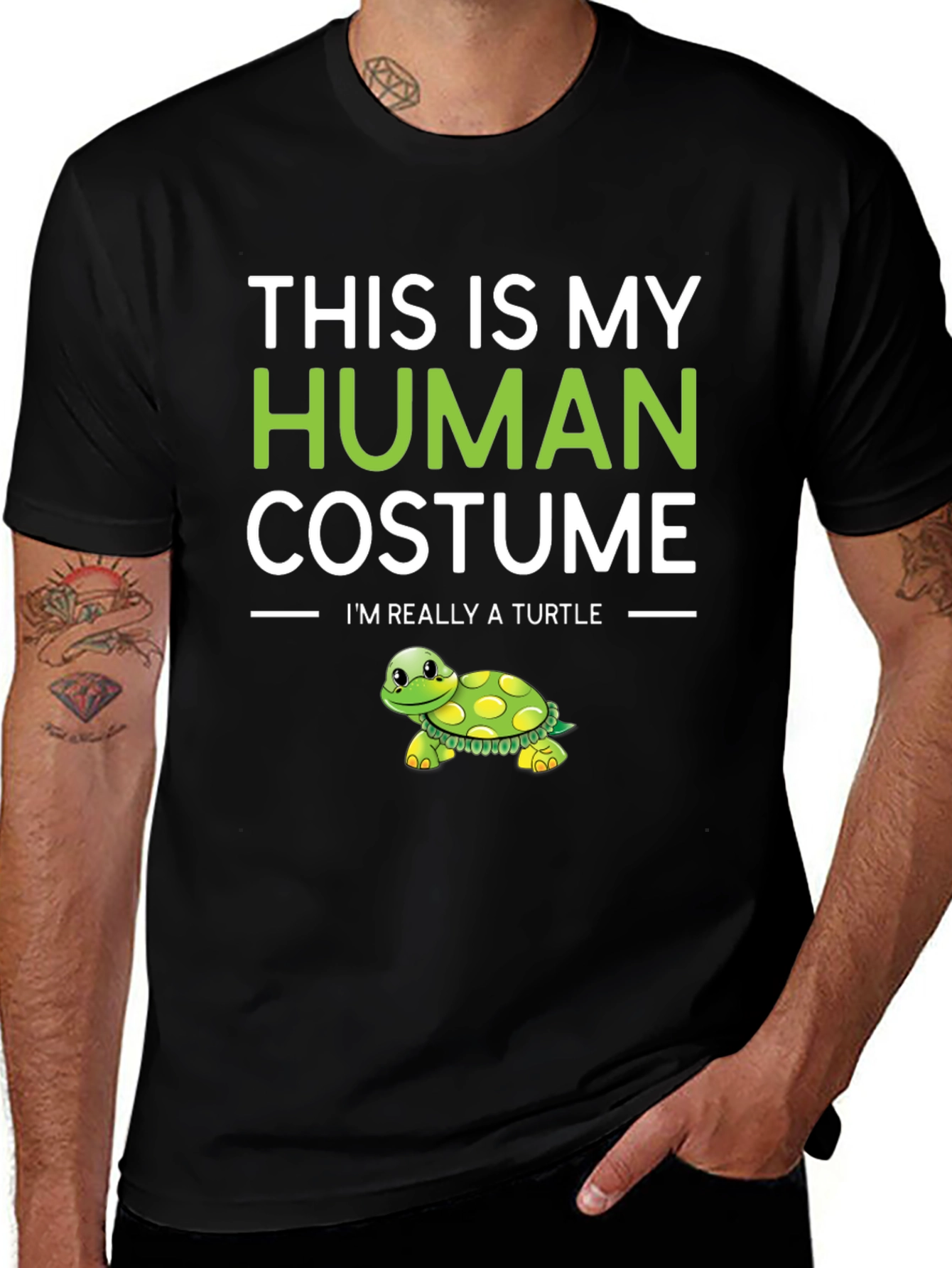 Human Costume Turtle T-Shirt