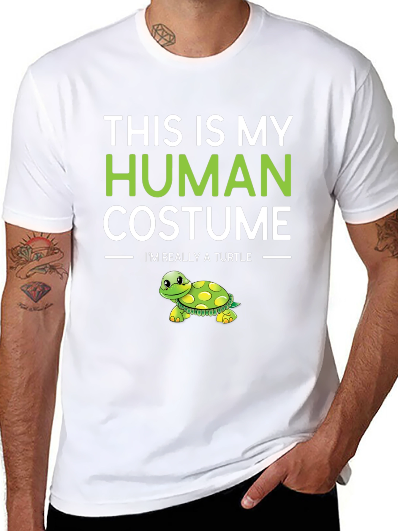 Human Costume Turtle T-Shirt