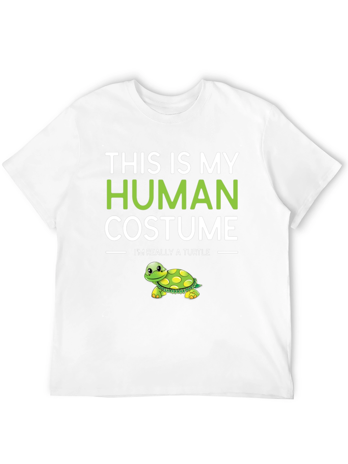 Human Costume Turtle T-Shirt