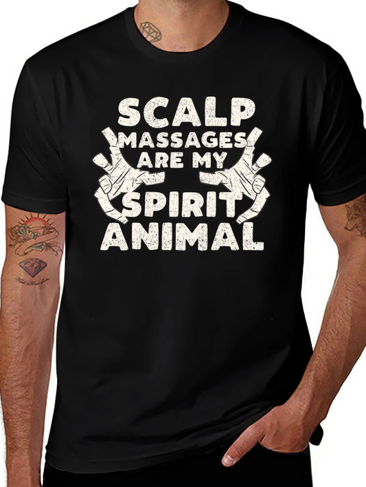 Scalp Massage Spirit Animal T-Shirt