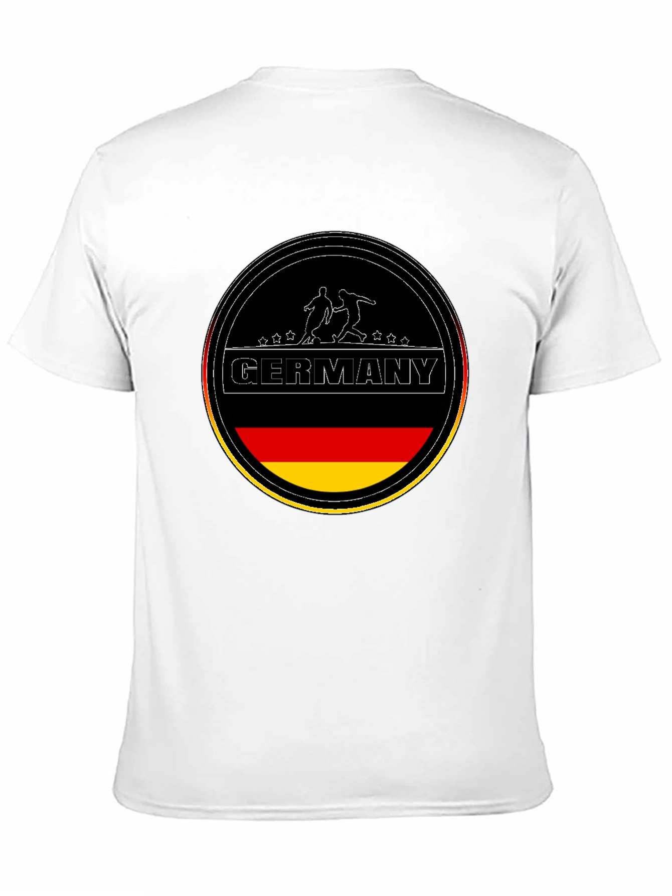 Germany Soccer T-Shirt - Black German Football Tee