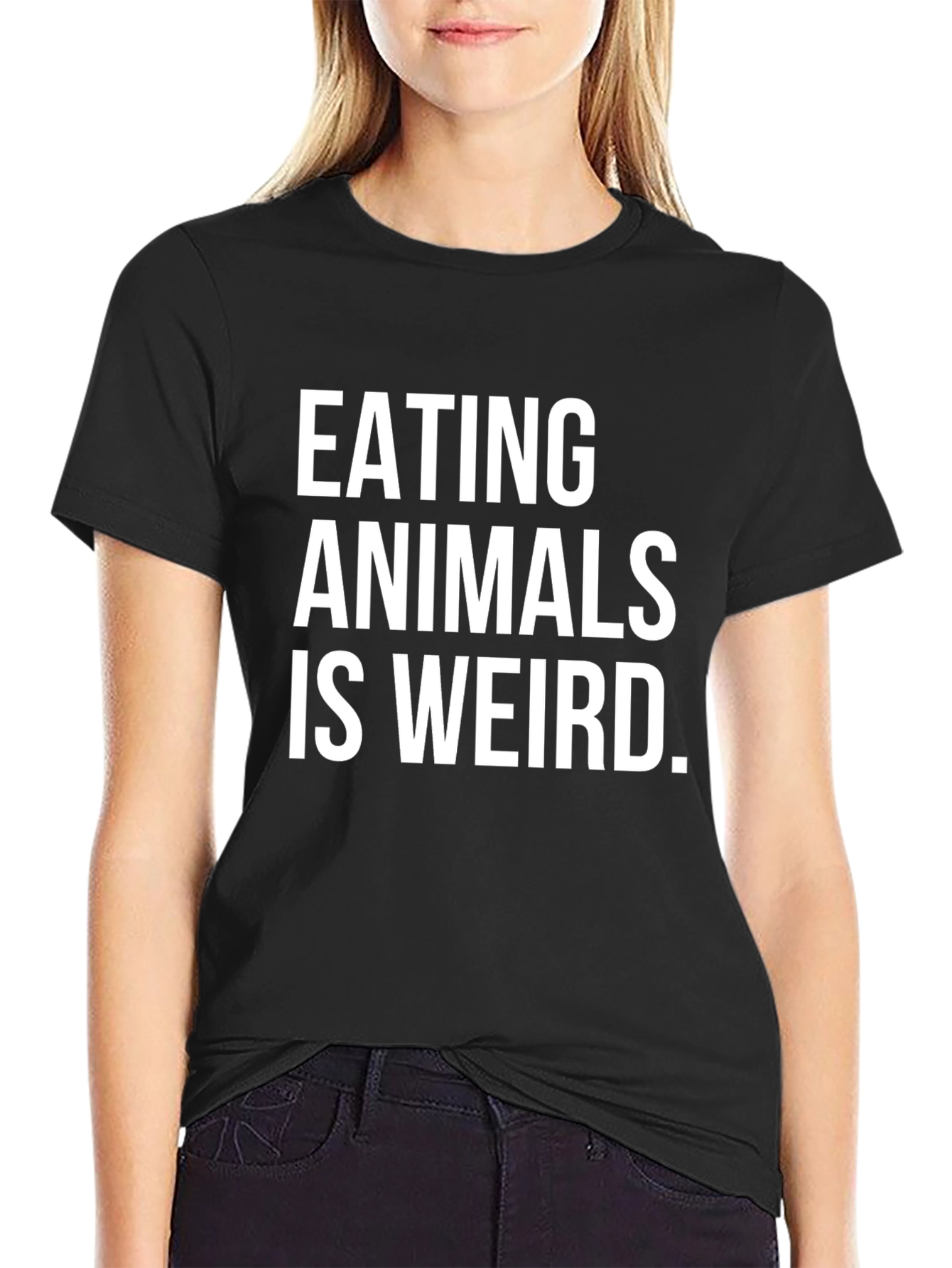Eating Animals is Weird Graphic Tee