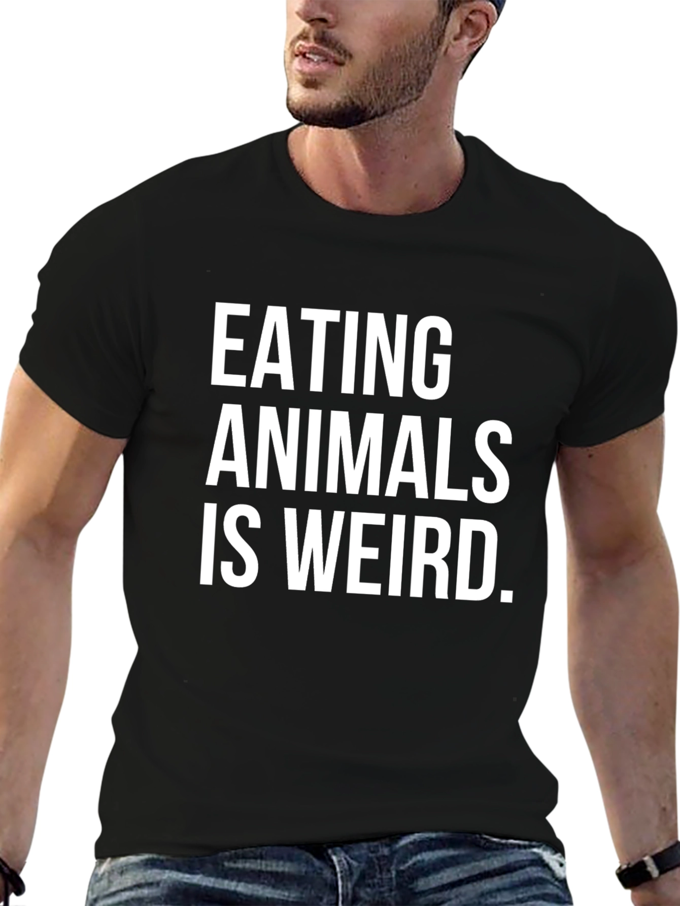 Eating Animals is Weird Graphic Tee