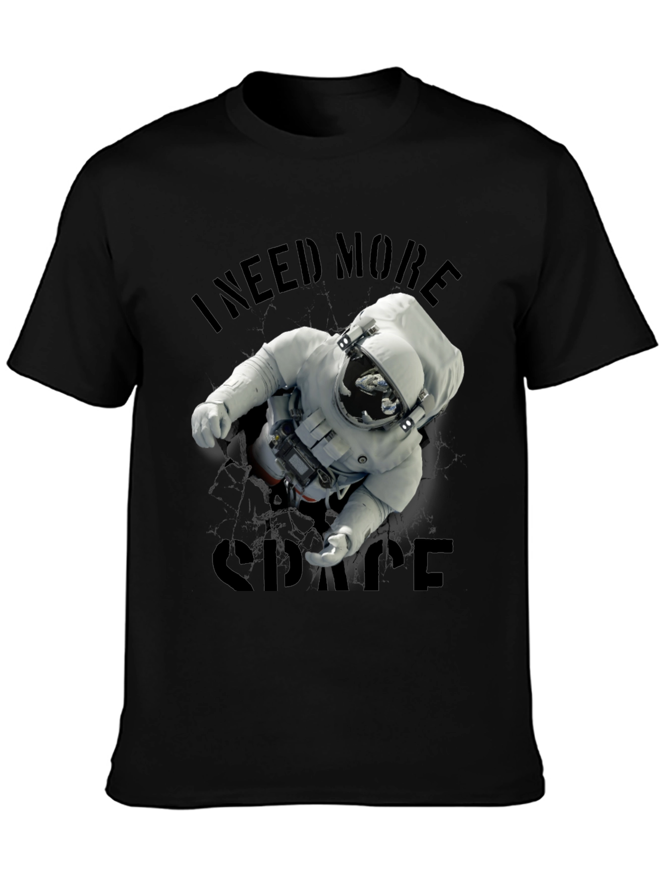 I Need More Space T-Shirt Astronaut Graphic Tee