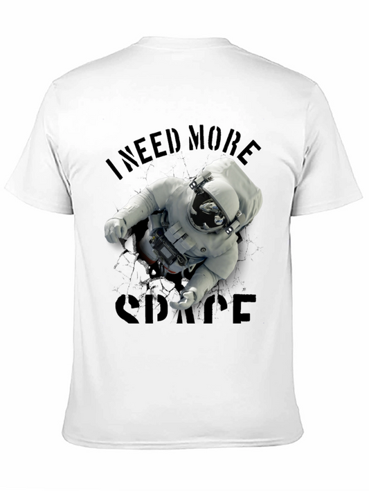 I Need More Space T-Shirt Astronaut Graphic Tee