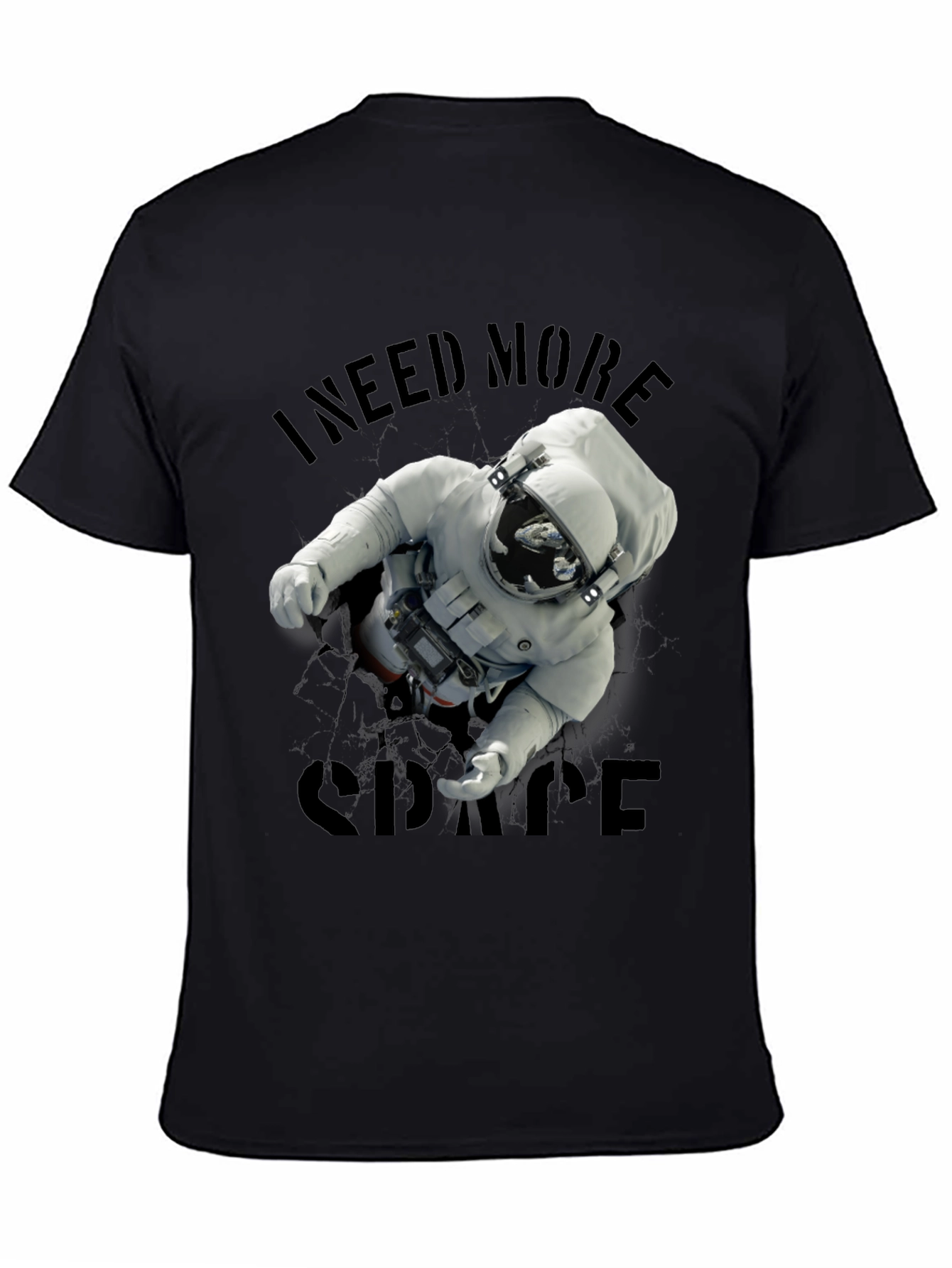 I Need More Space T-Shirt Astronaut Graphic Tee