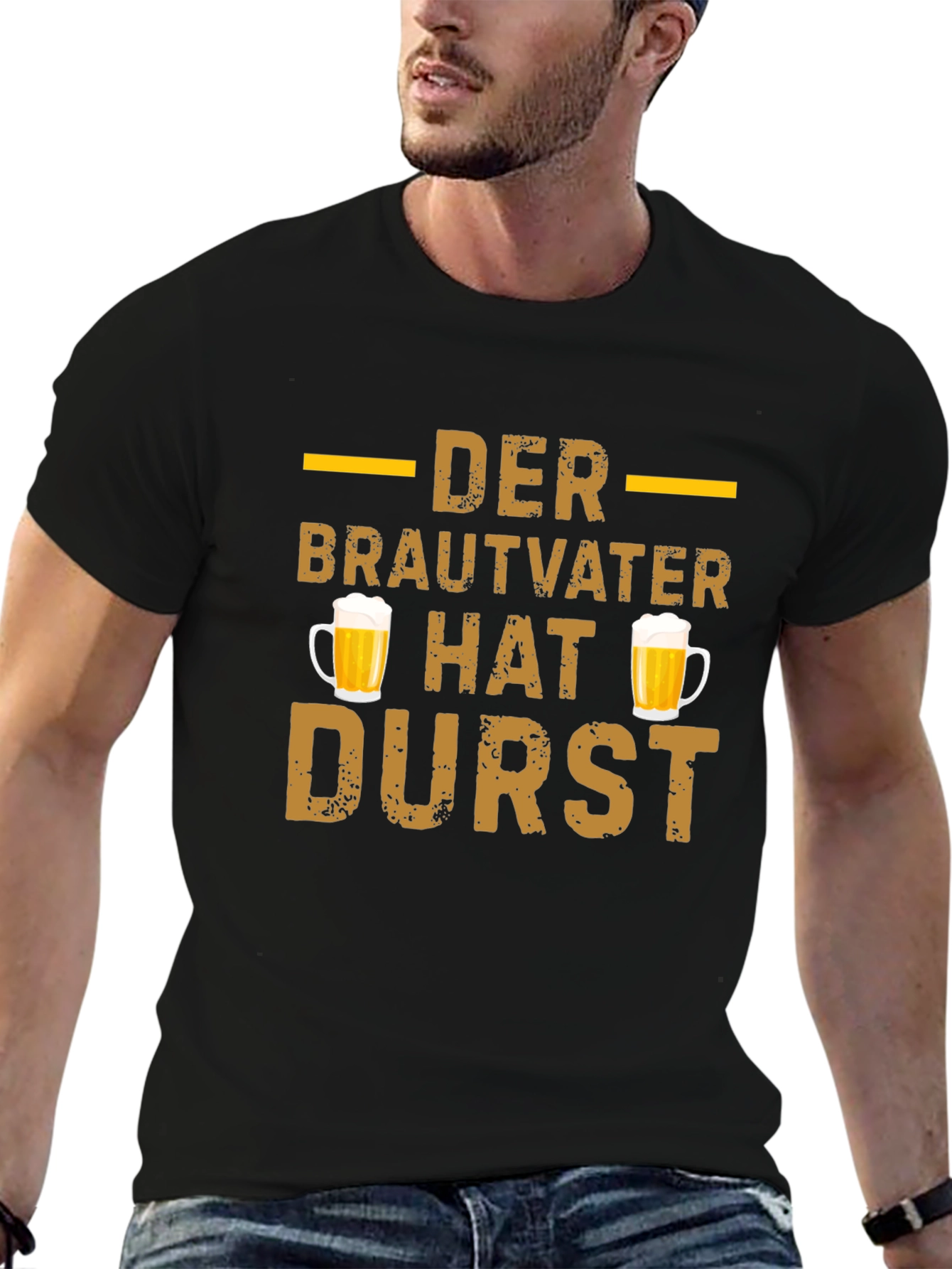 Der Brautvater Hat Durst T-Shirt