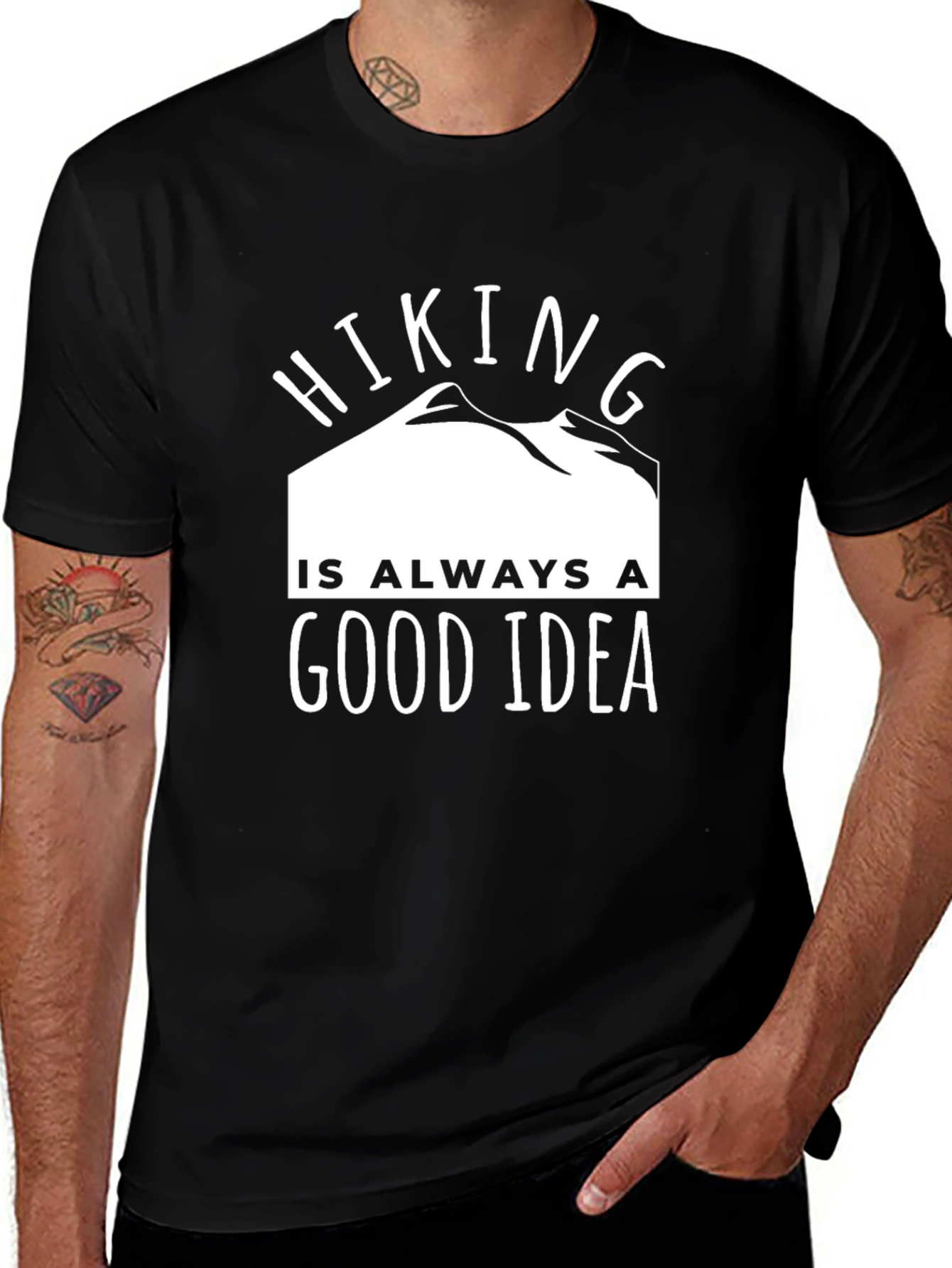 Hiking Is Always A Good Idea Graphic Tee
