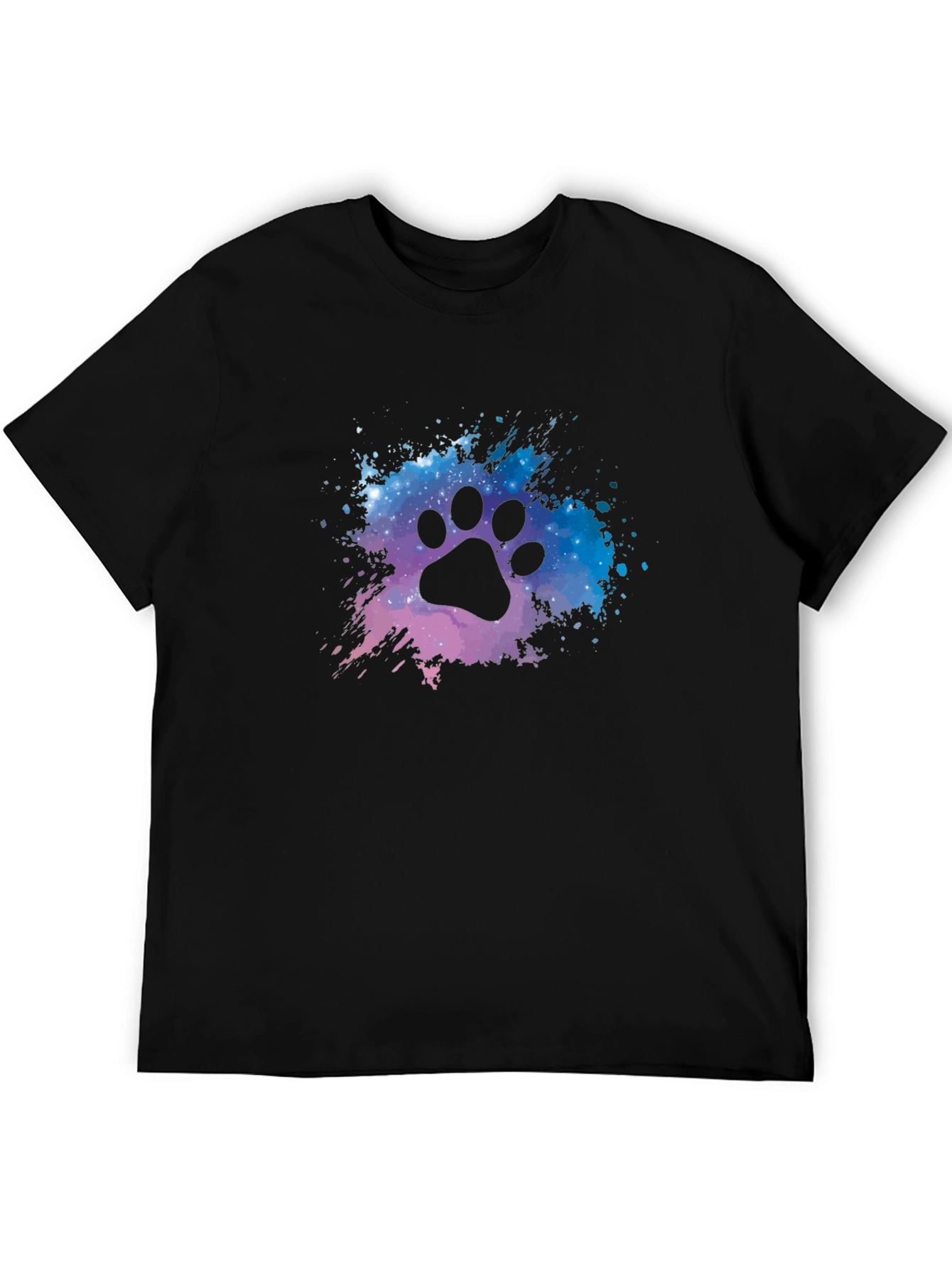 Cosmic Paw Print T-Shirt