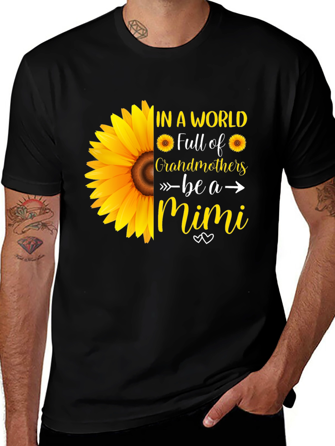 Sunflower Grandmothers T-Shirt - Be a Mimi Tee