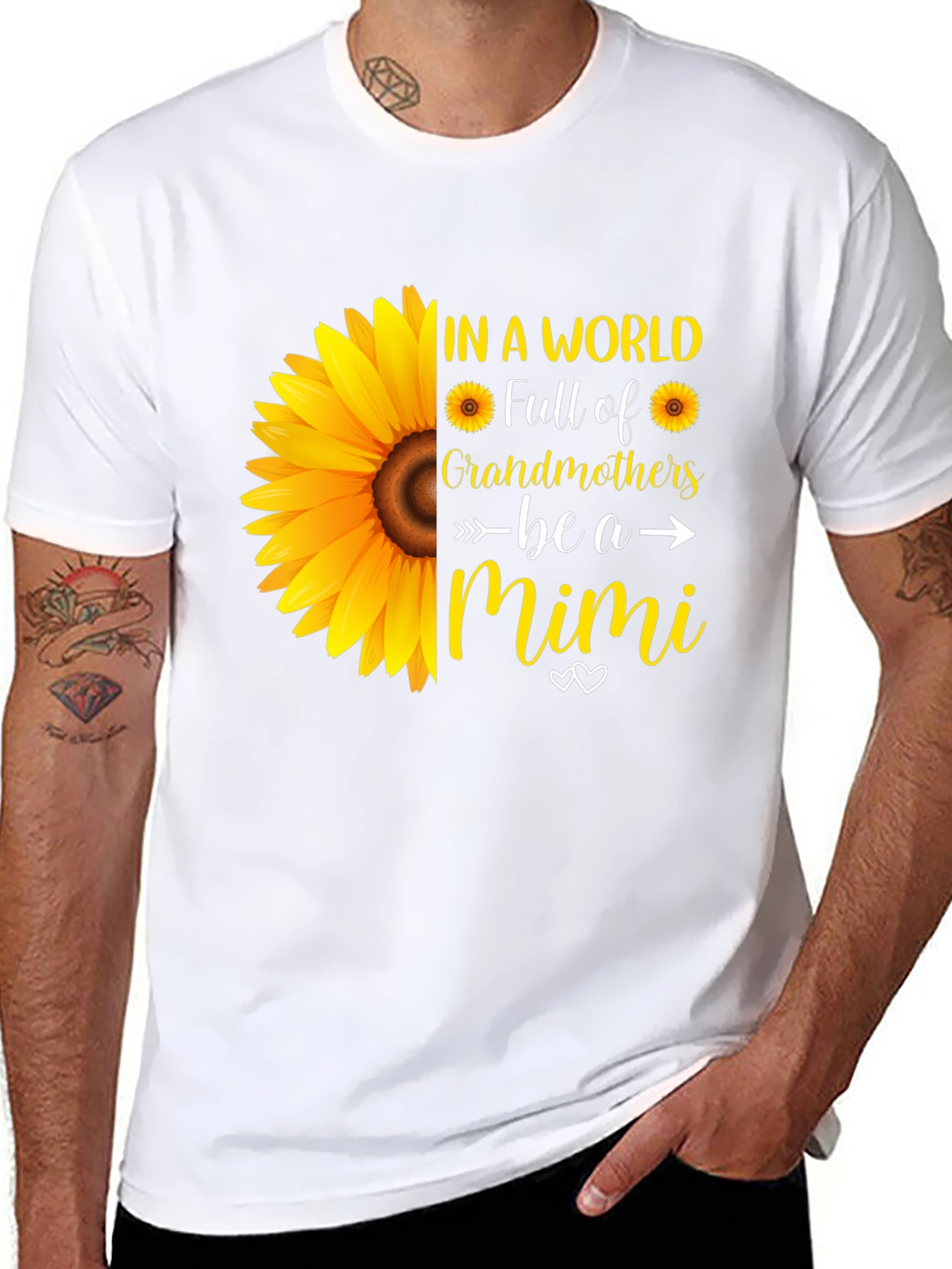 Sunflower Grandmothers T-Shirt - Be a Mimi Tee