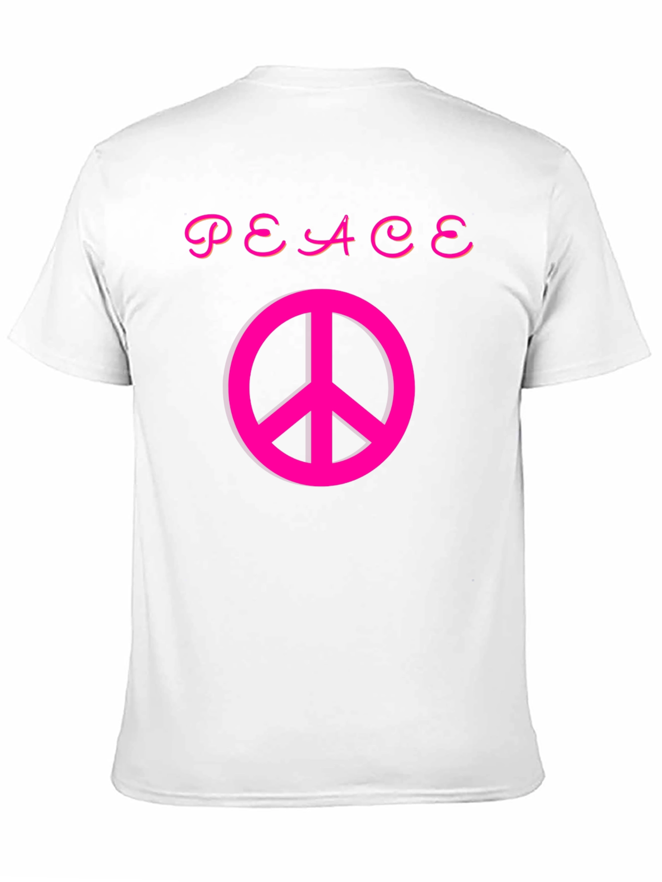 Peace Sign Graphic Tee - Stylish Comfort