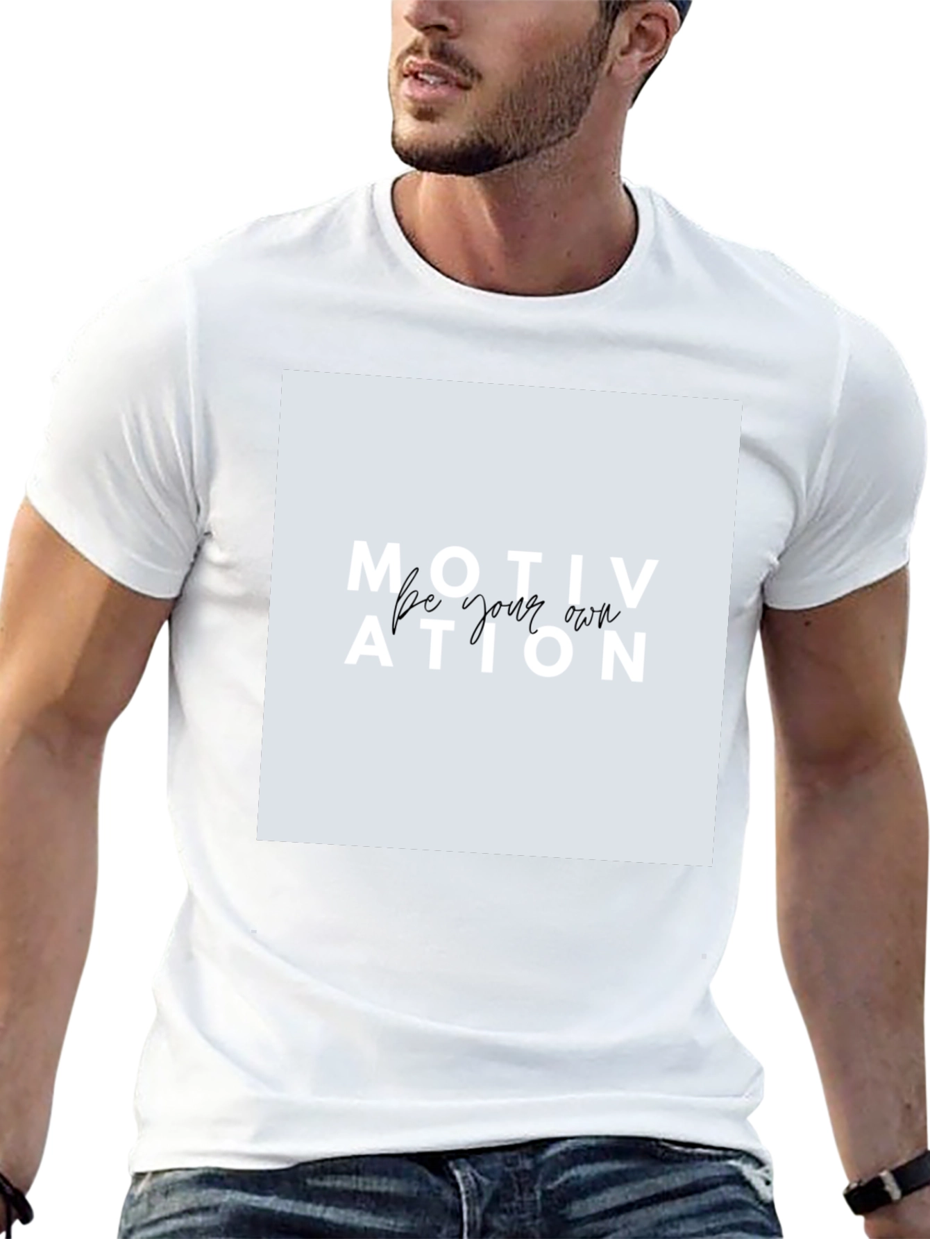 Motivational Graphic Tee - Be Your Own Motivation