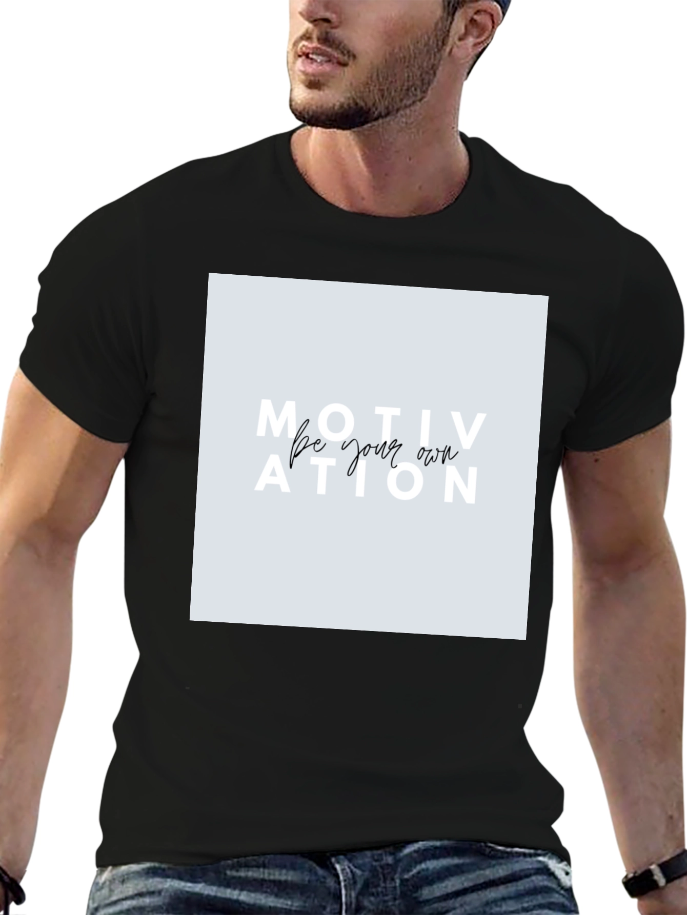 Motivational Graphic Tee - Be Your Own Motivation