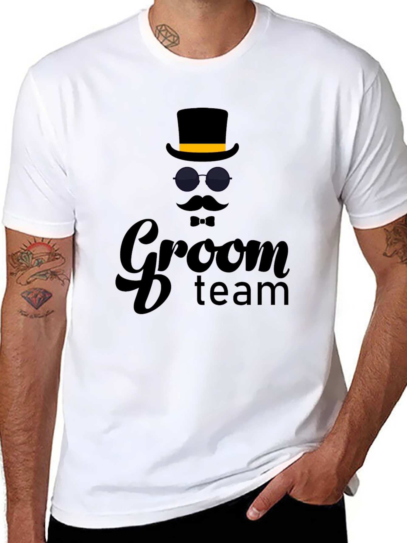 Groom Team Graphic Tee - Wedding Party Shirt