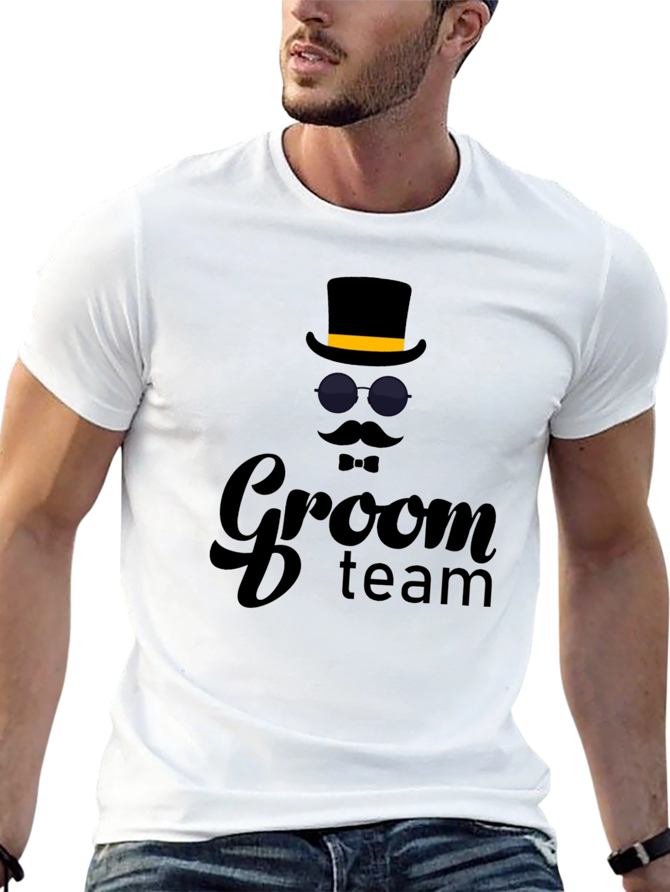 Groom Team Graphic Tee - Wedding Party Shirt