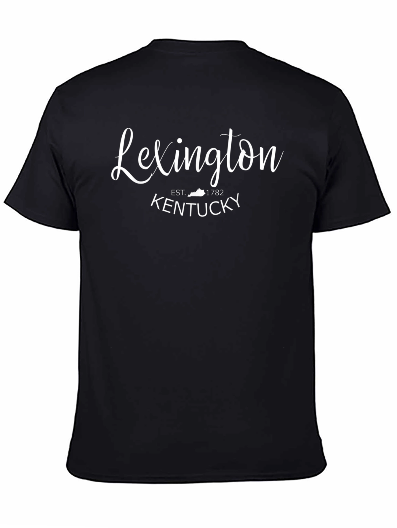 Lexington Kentucky Black Graphic T-Shirt