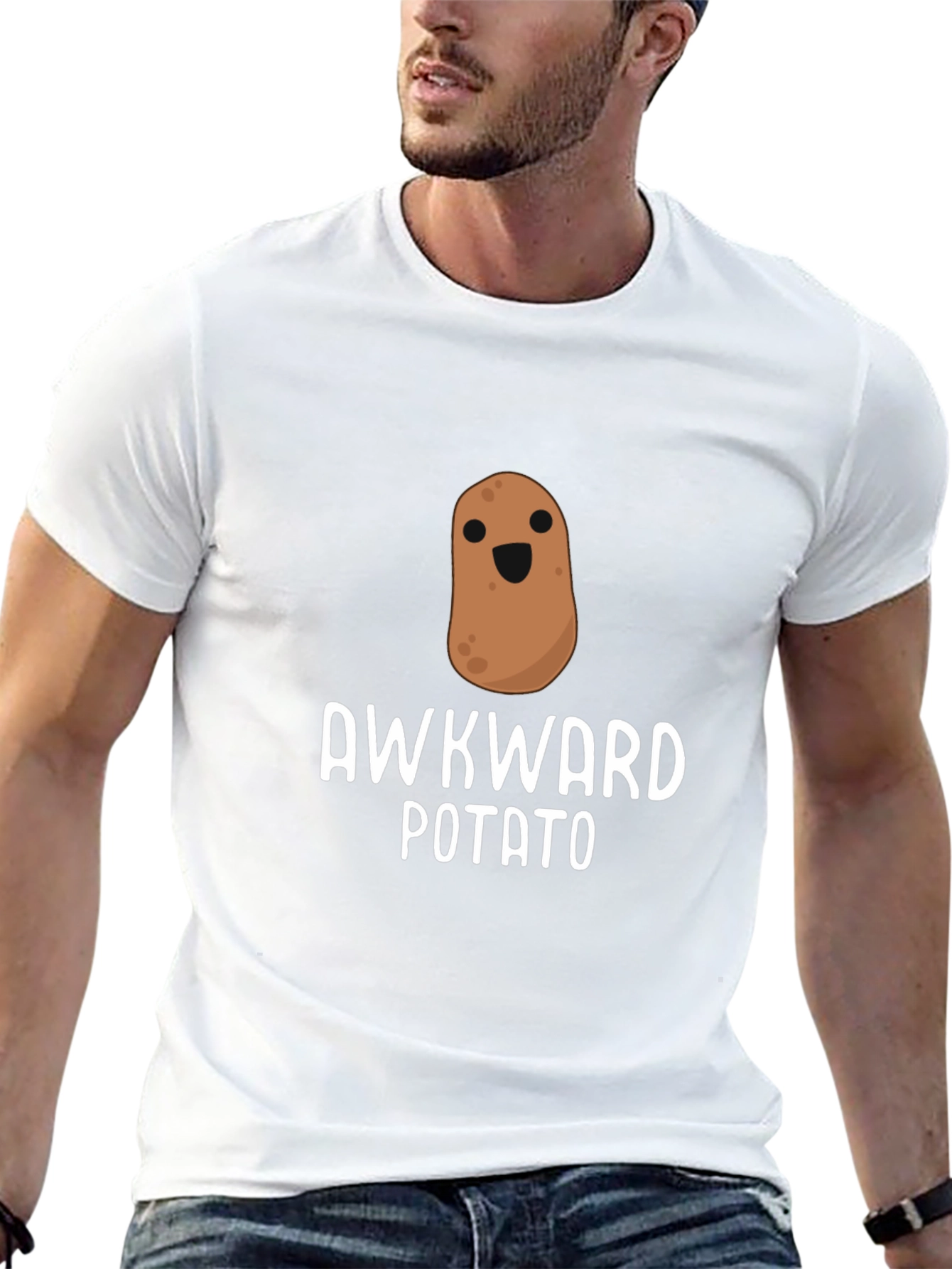 Awkward Potato T-Shirt Funny Graphic Tee