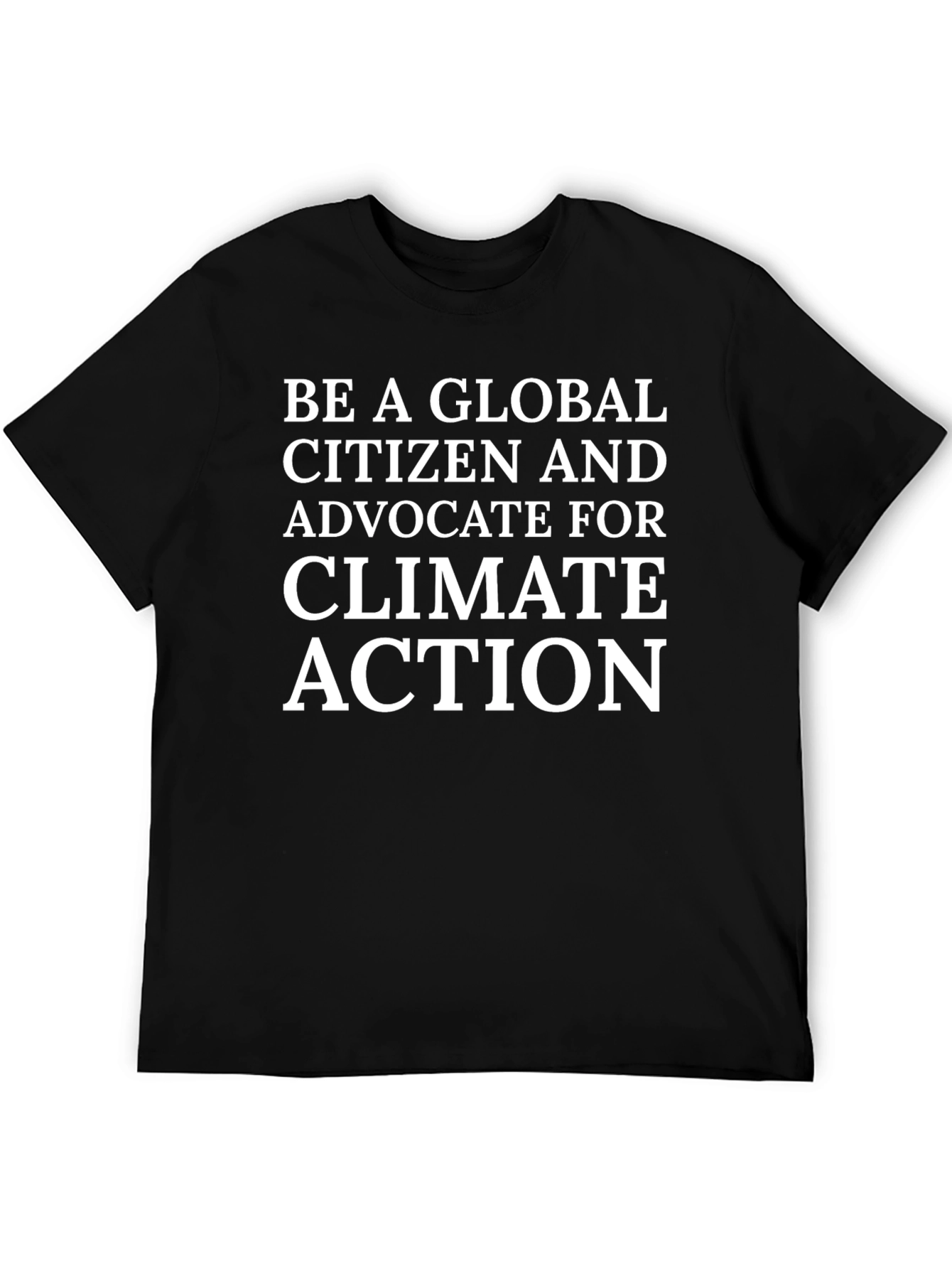 Climate Action T-Shirt - Global Citizen Advocate