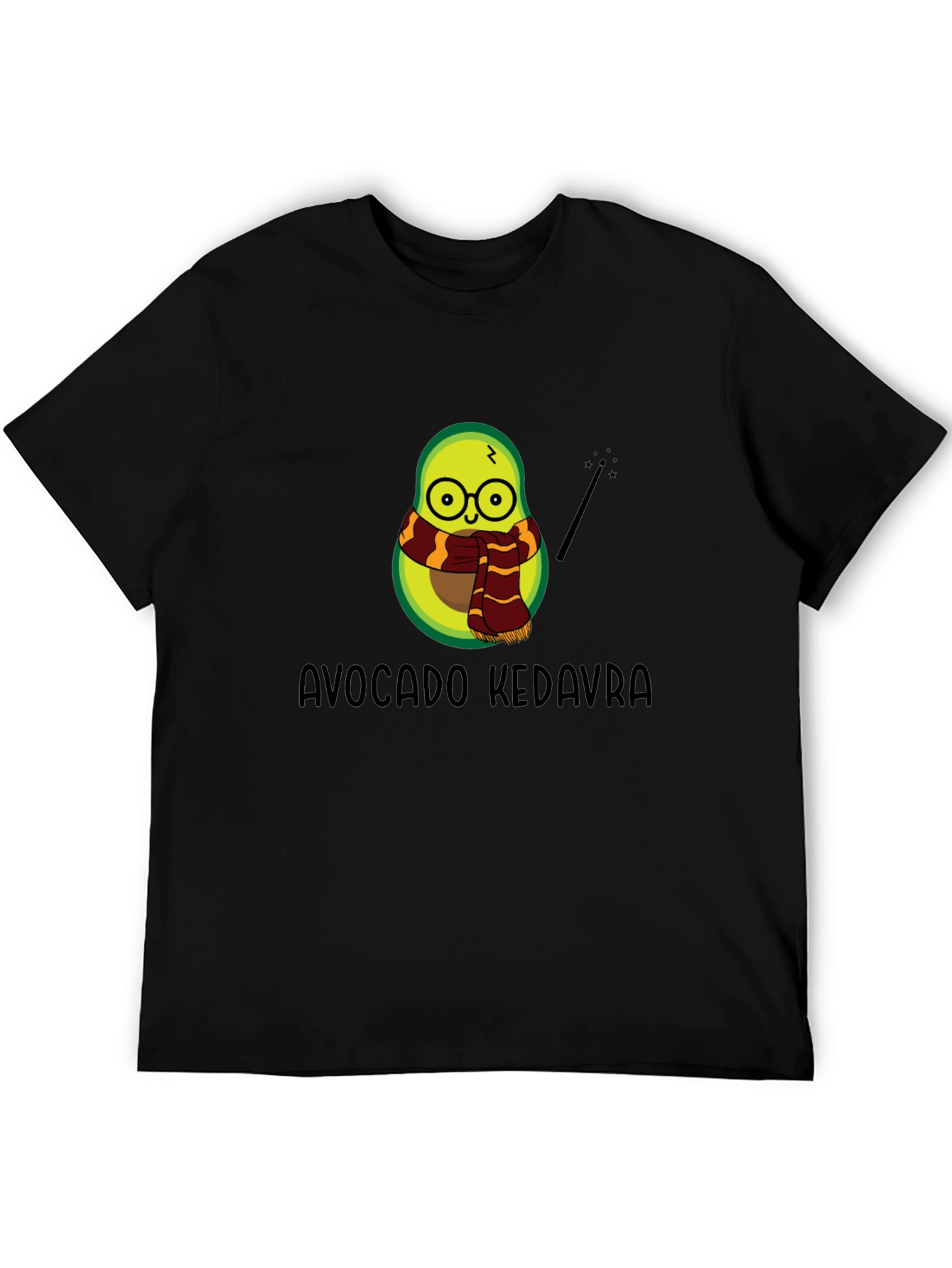 Avocado Kedavra Black T-Shirt