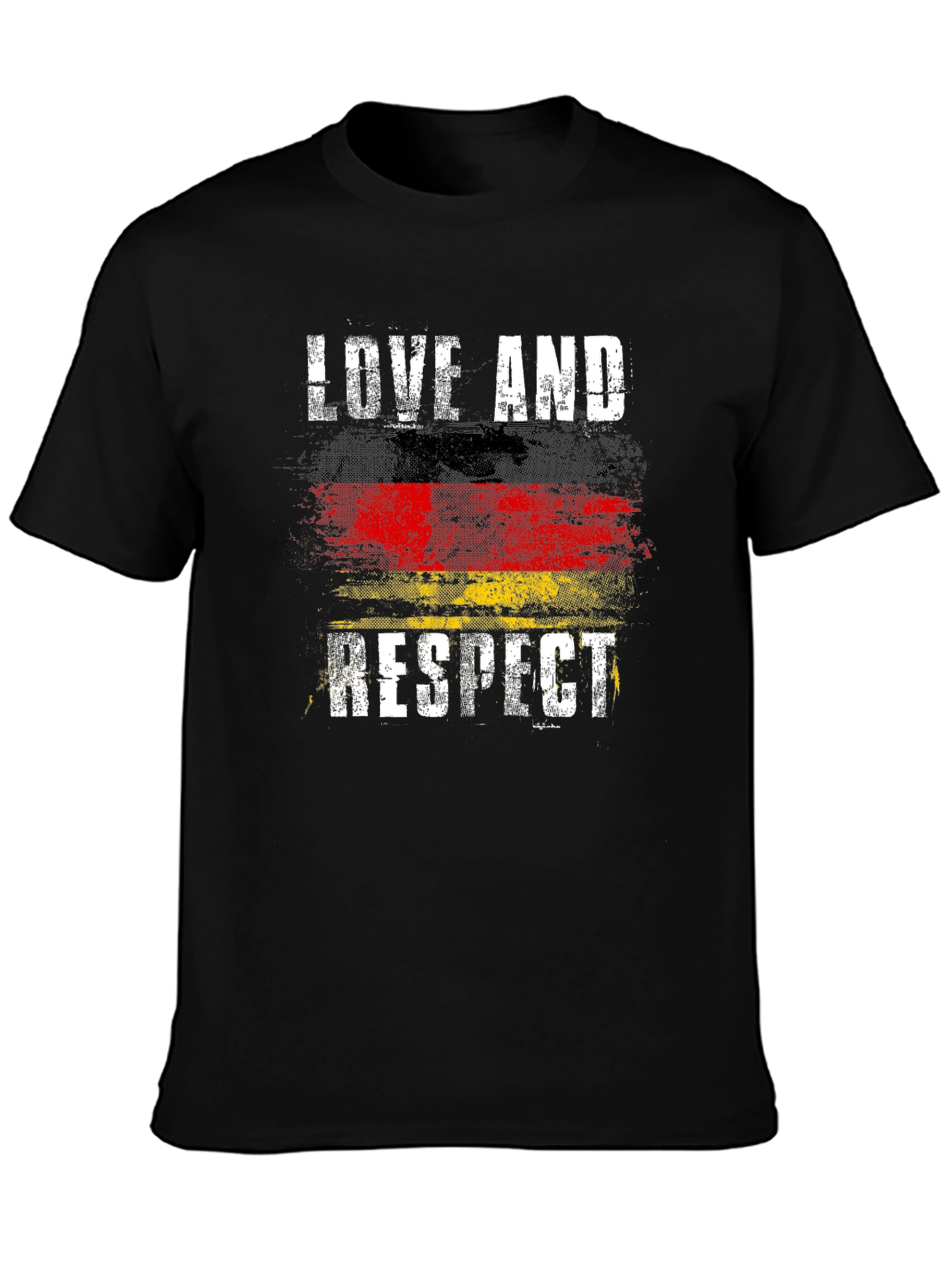 Love and Respect Germany Flag T-Shirt