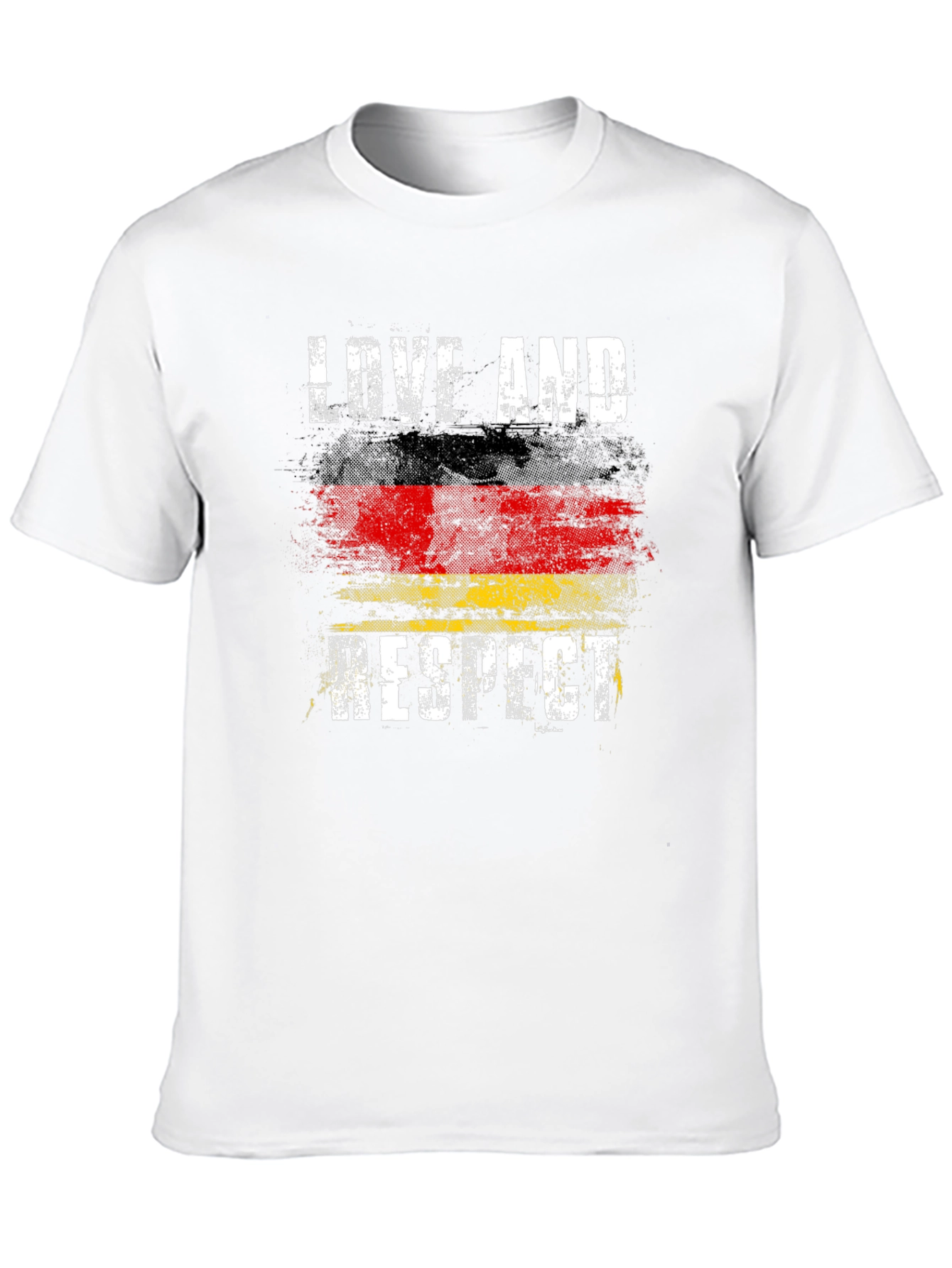 Love and Respect Germany Flag T-Shirt